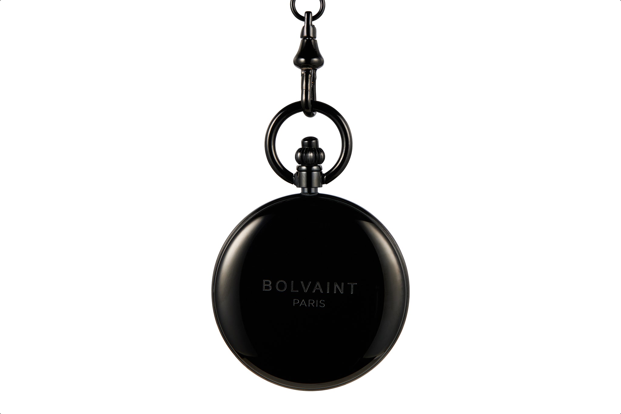 Bolvaint Solon Mechanical Pocket Watch - Black