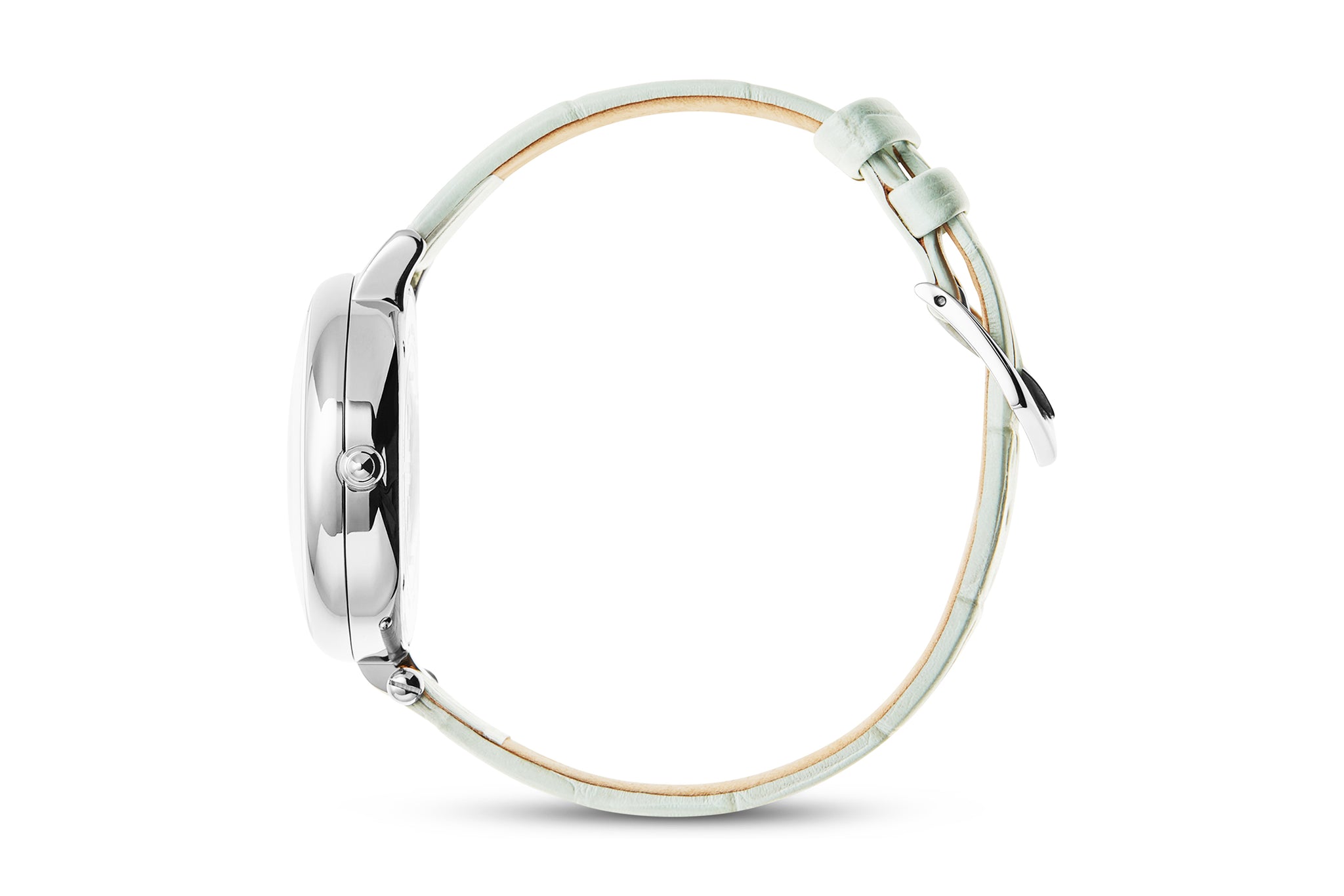 The Vainui Mother-of-Pearl Ladies' Watch - Silver & Apataki Blue