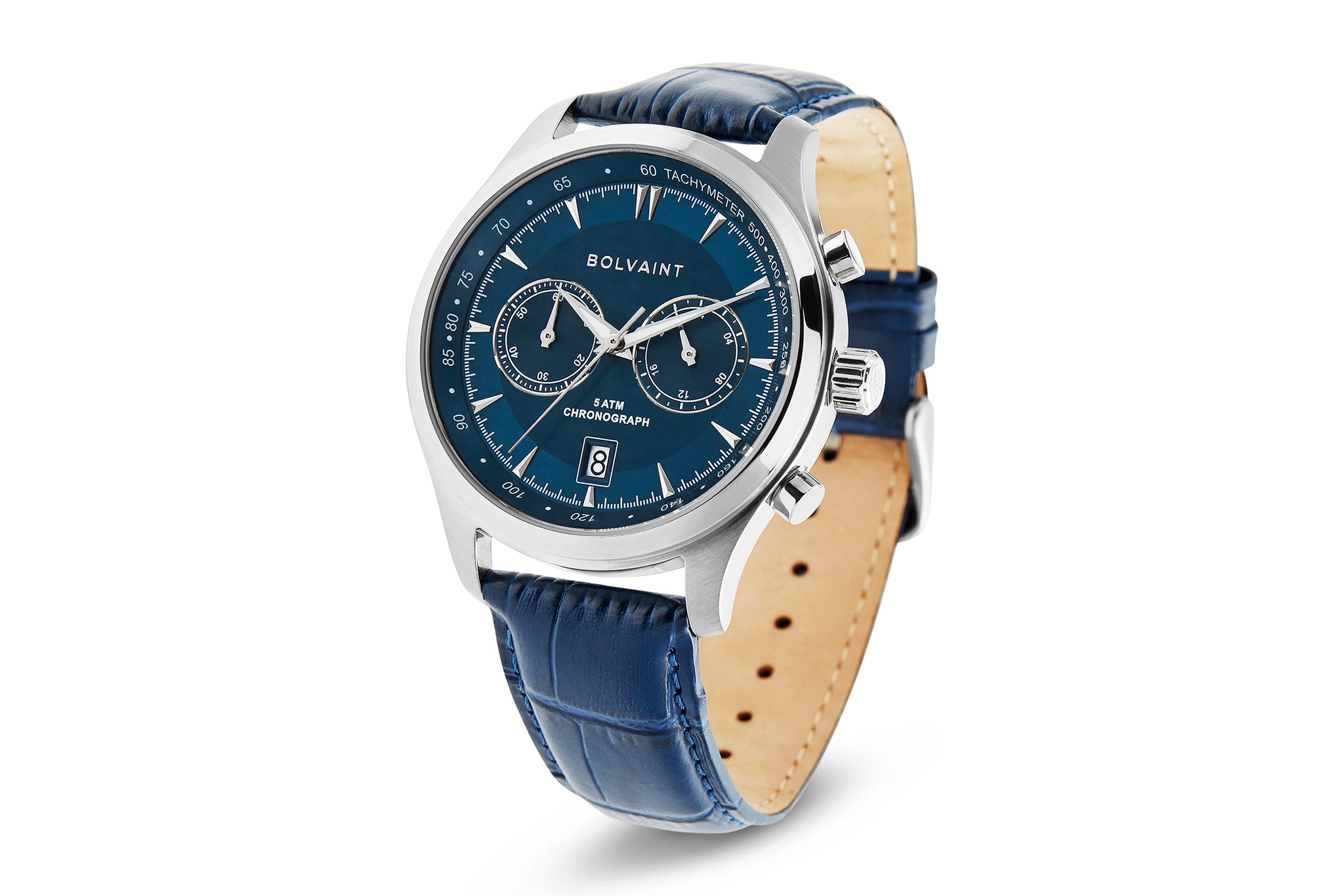 The Tempus Bleu in Ash Silver