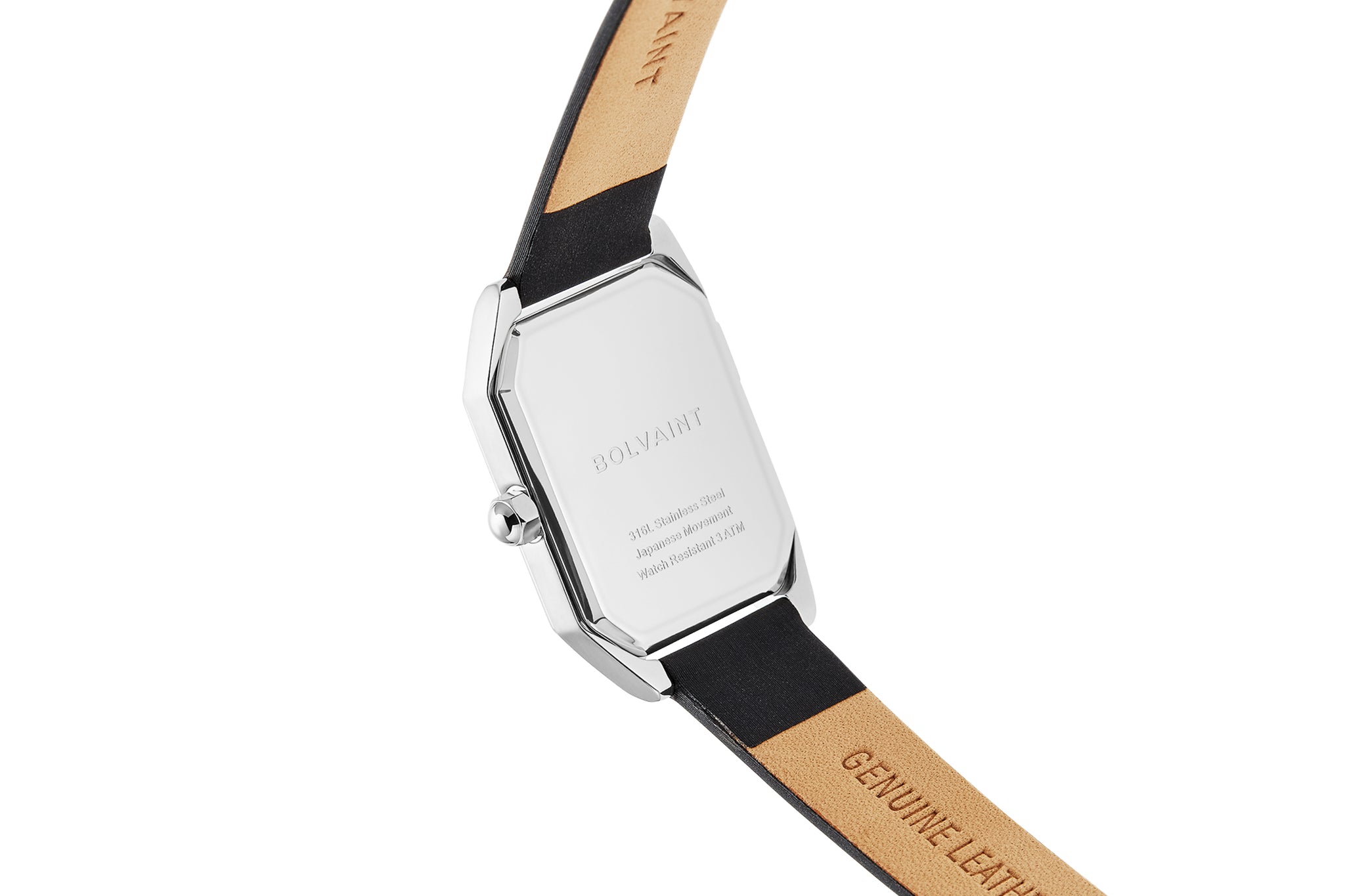 The Artemis Mother-of-Pearl Ladies Watch, Silver and Basalt Black