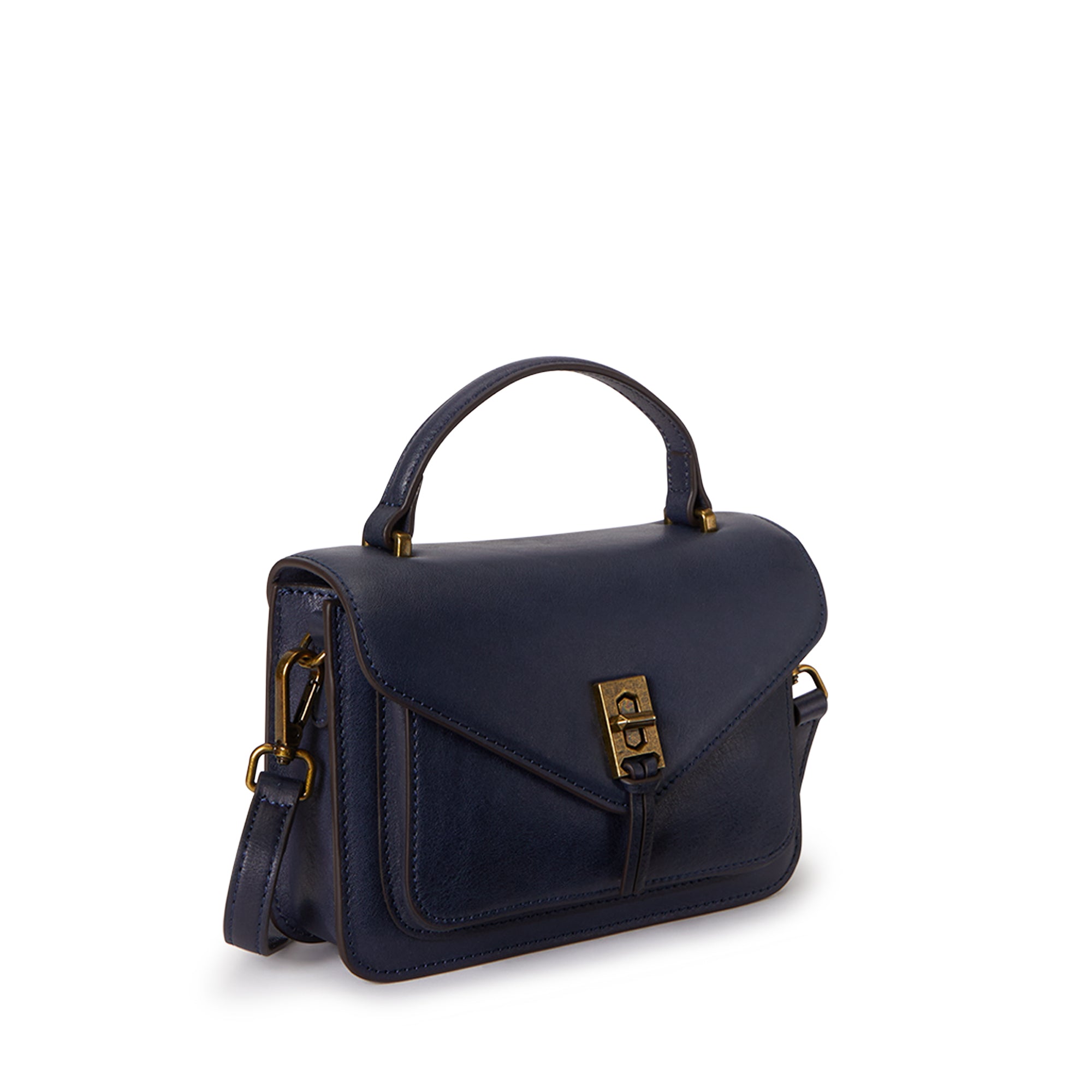 The Neuilly Shoulder Bag in Prussian Blue