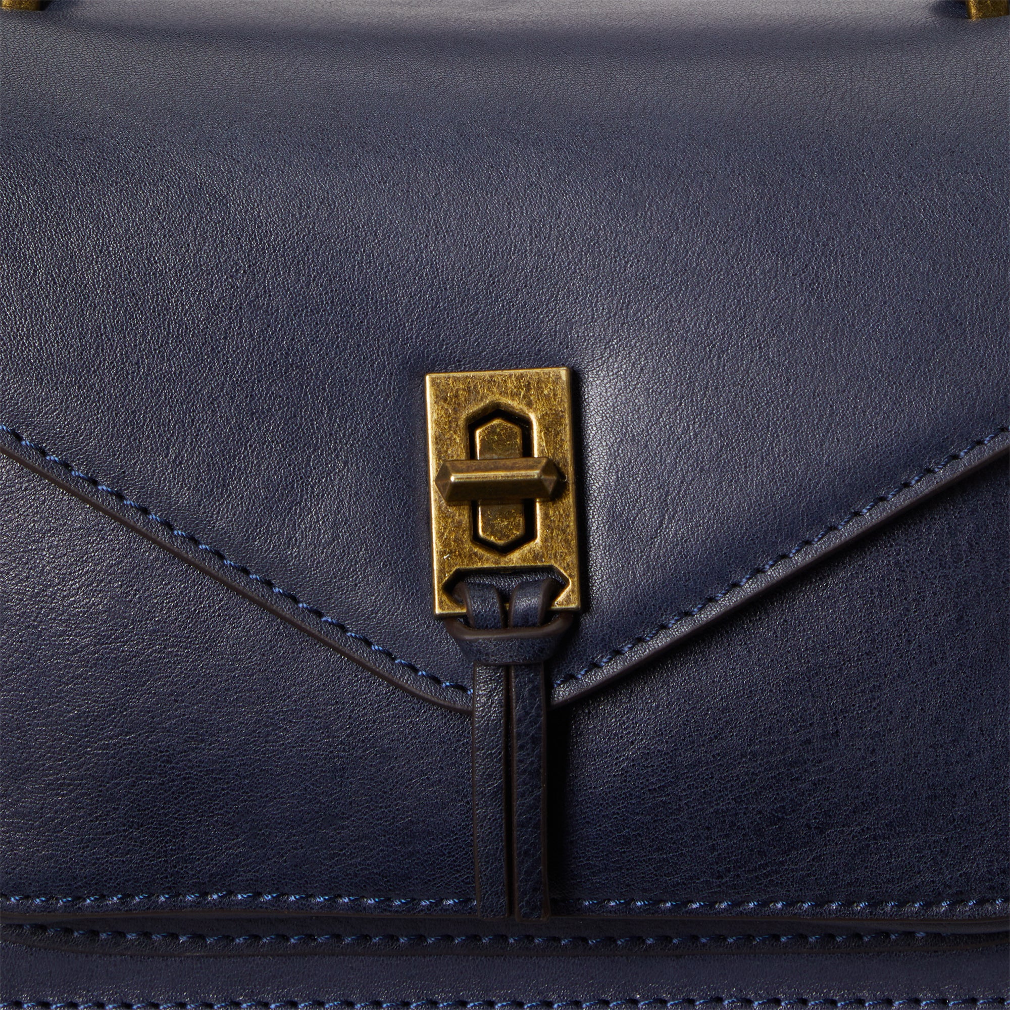 The Neuilly Shoulder Bag in Prussian Blue