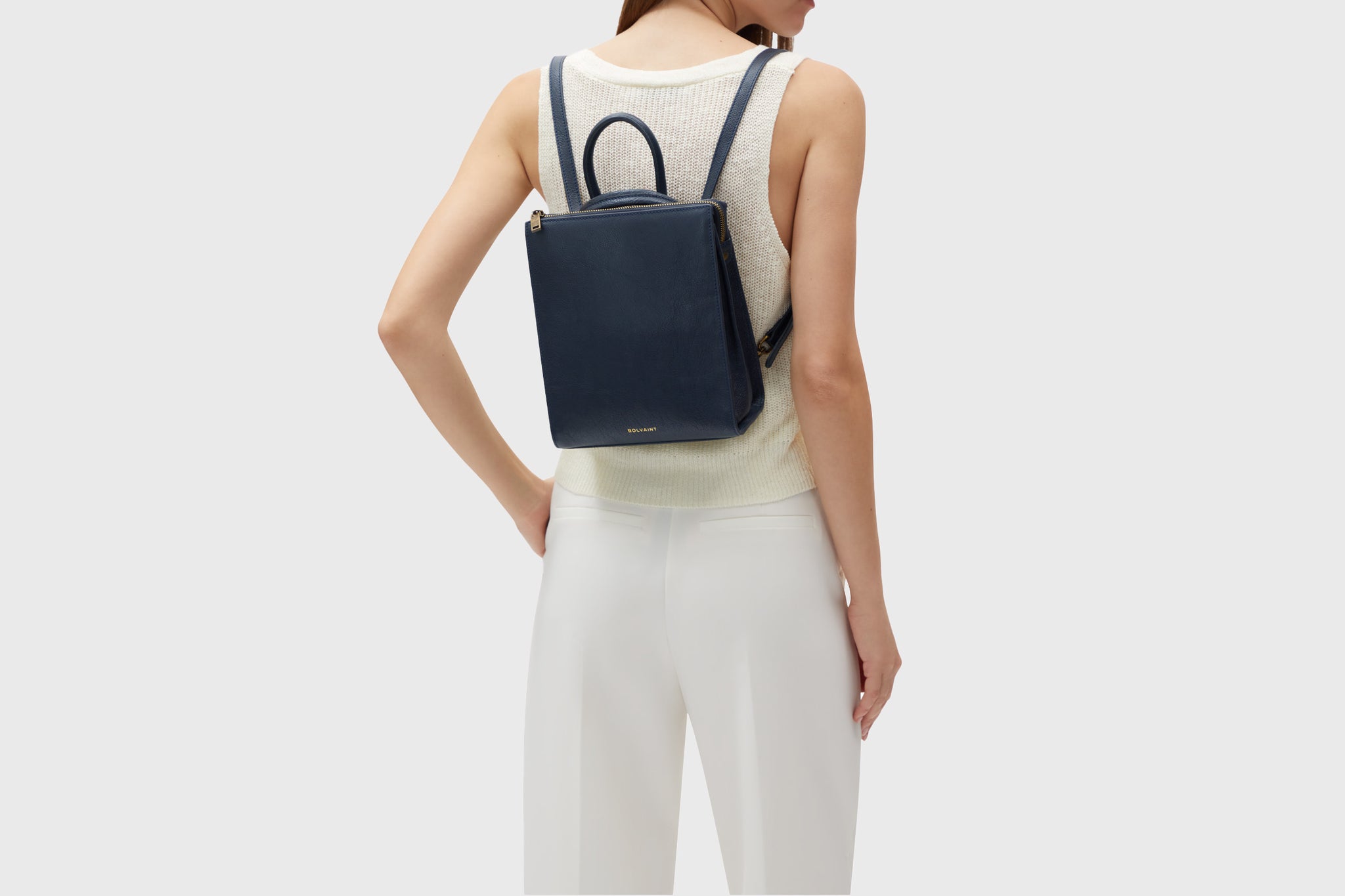 The Camille Bleu Shoulder Bag