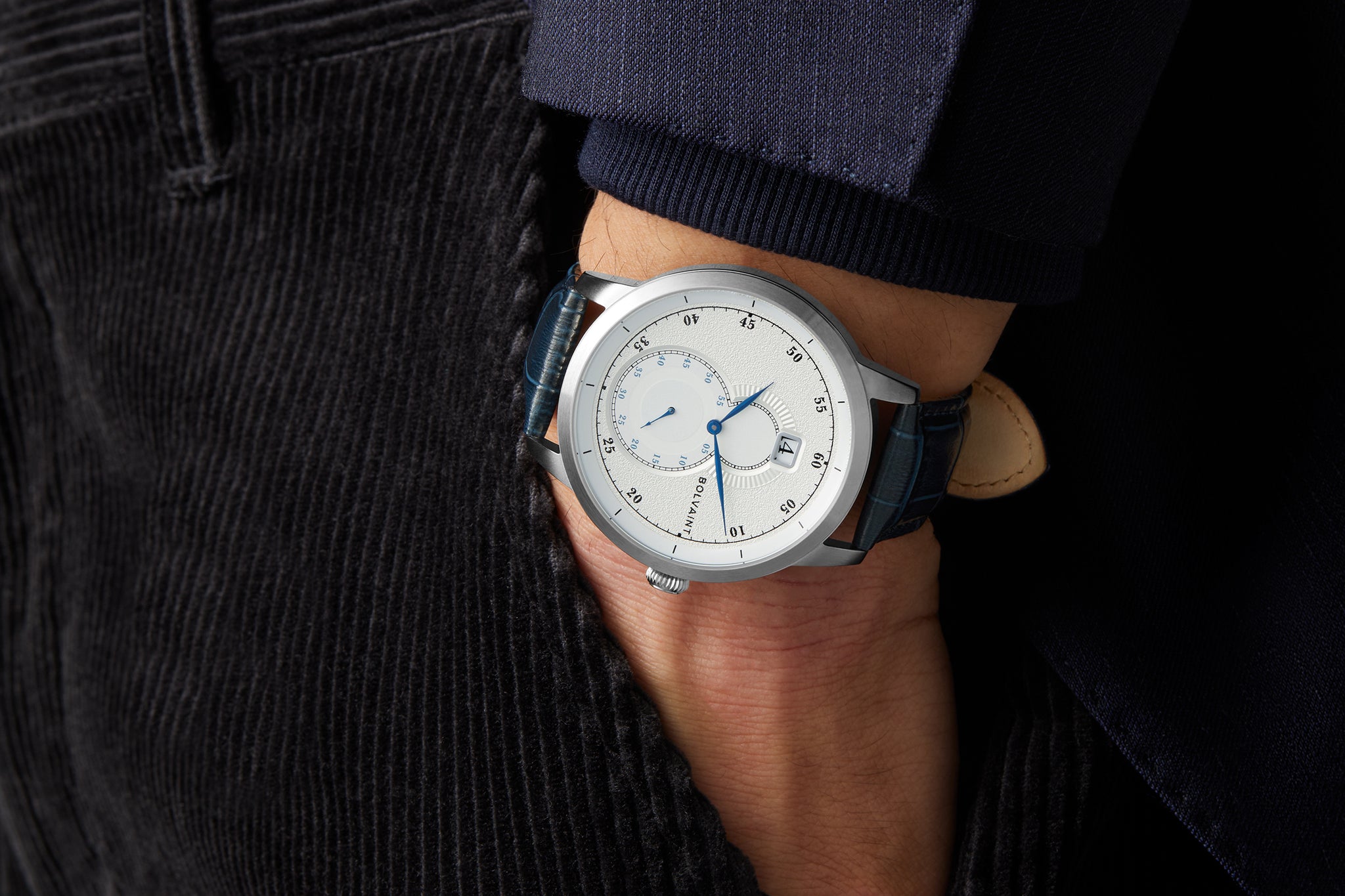 The Mallory Blanc in Ash Silver