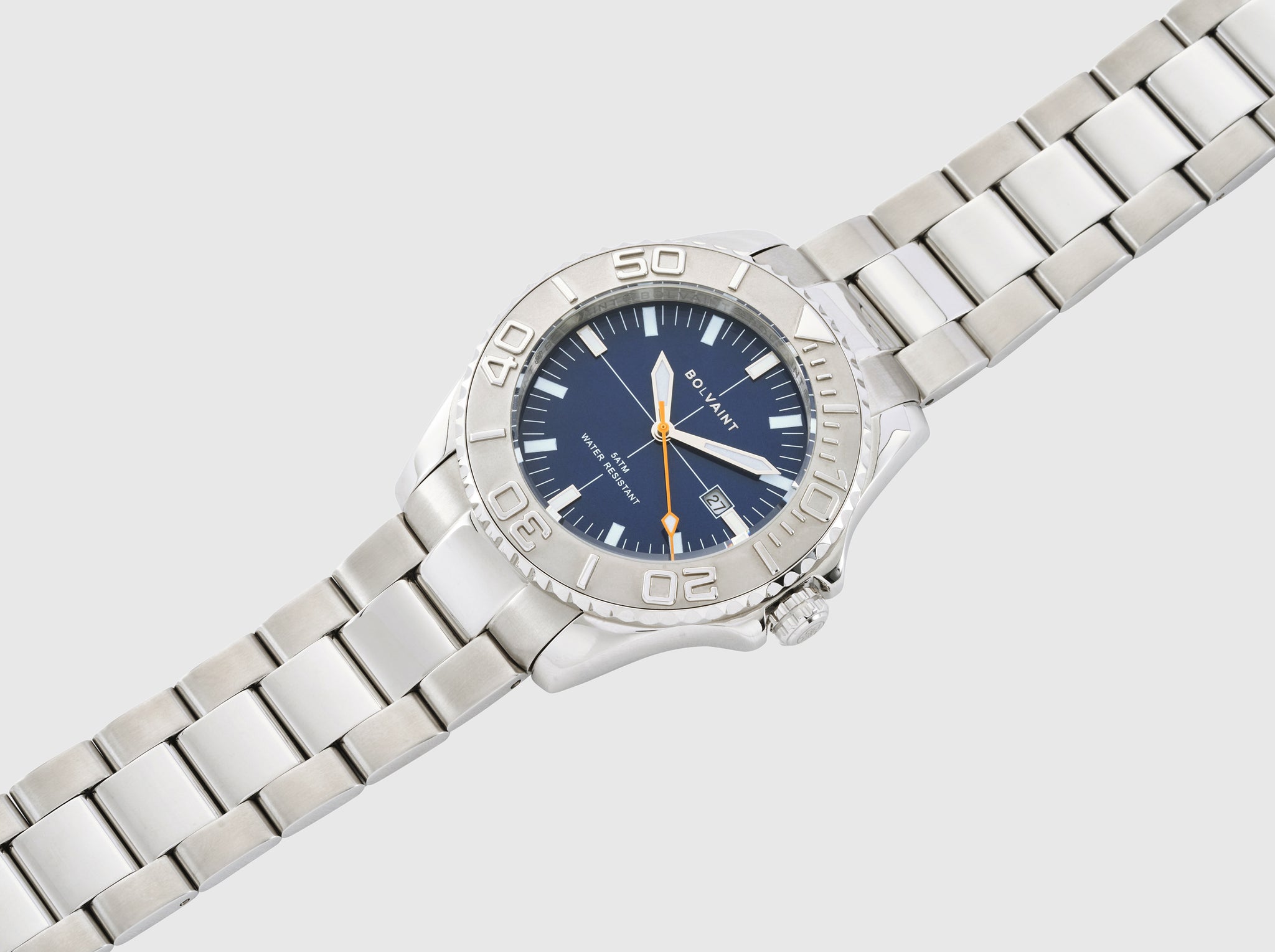 The Bolvaint Primus Bleu in Silver