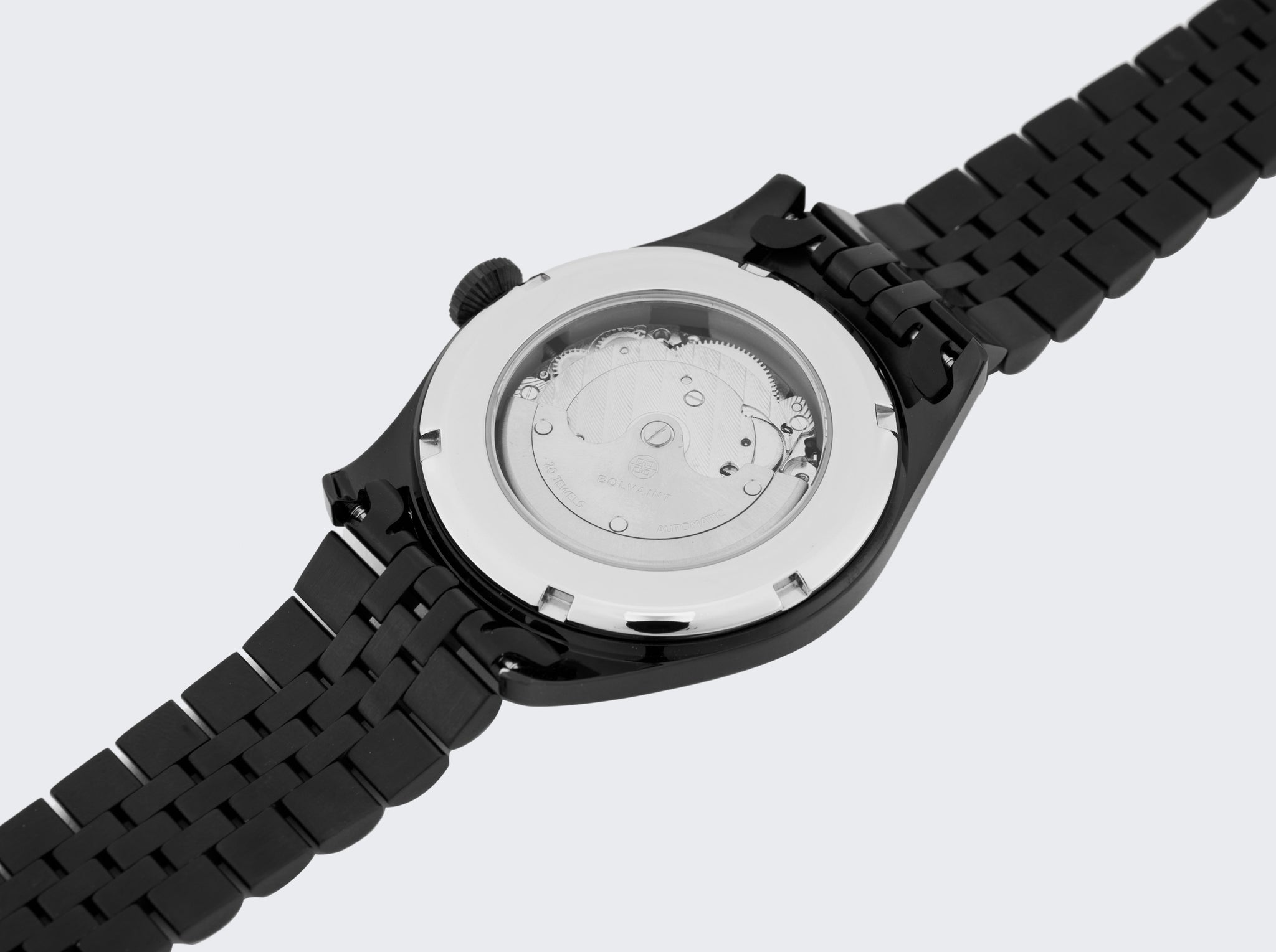 The Bolvaint Alaric Automatic Watch - Noir in Black