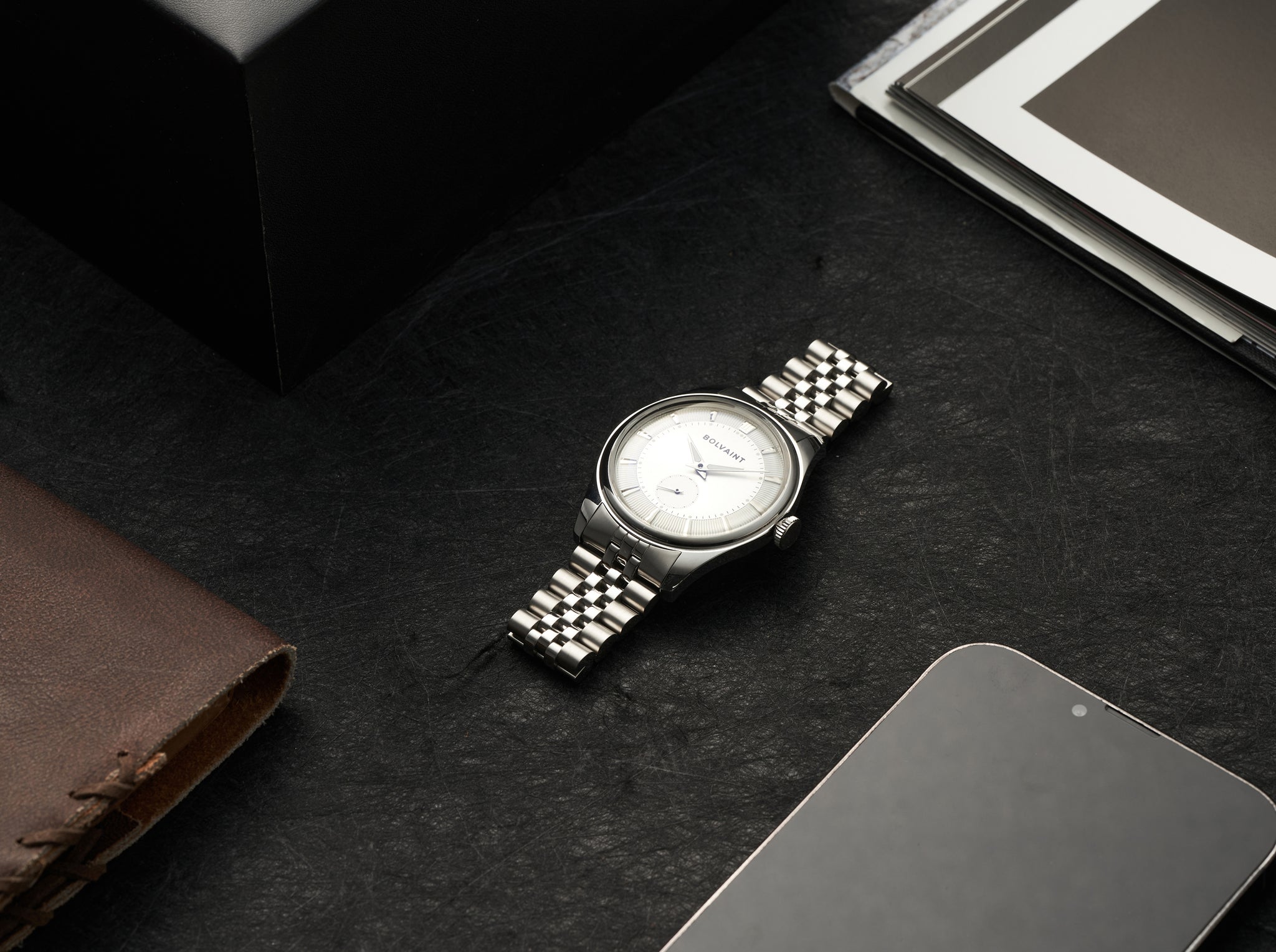 The Bolvaint Alaric Automatic Watch - Argent in Silver