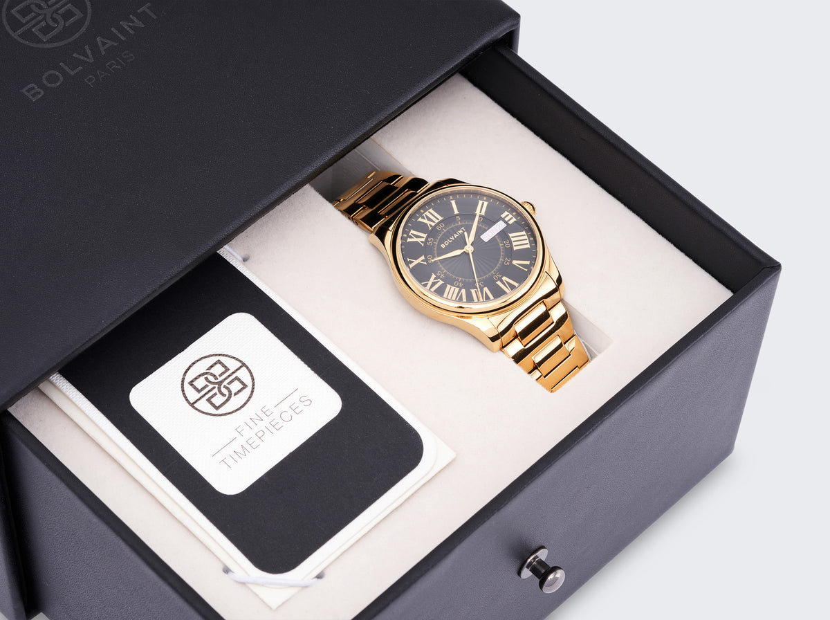 The Thalia Ladies' Watch - Onyx Black