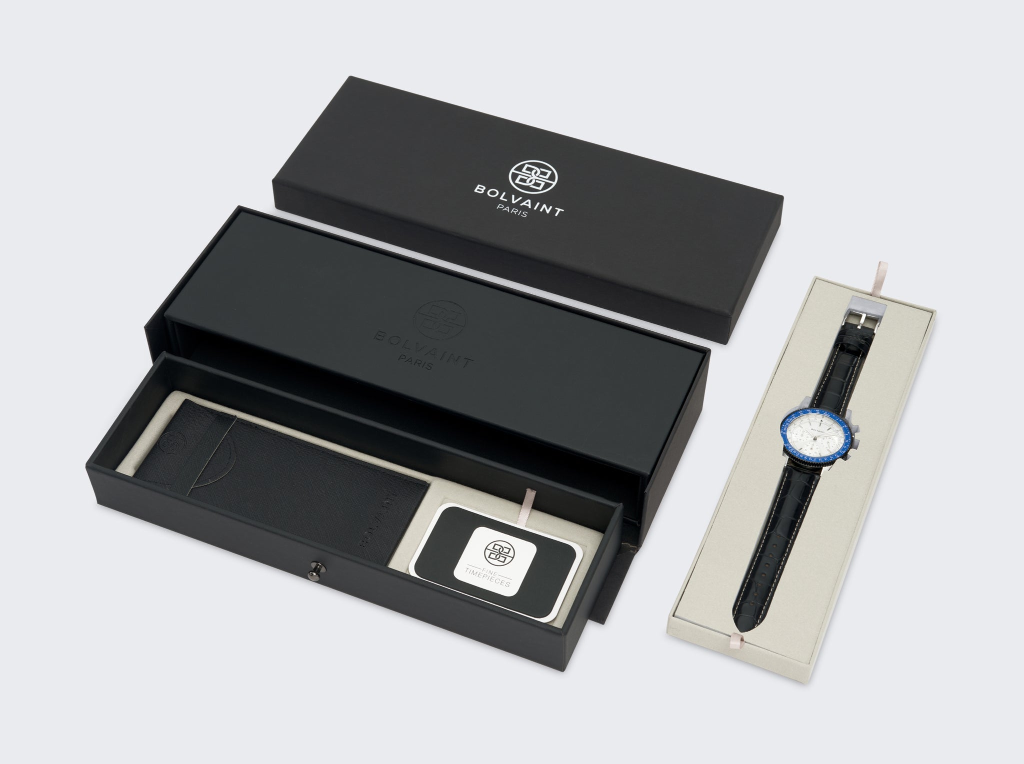 Bolvaint Marquis Chronograph Blanc in Blue