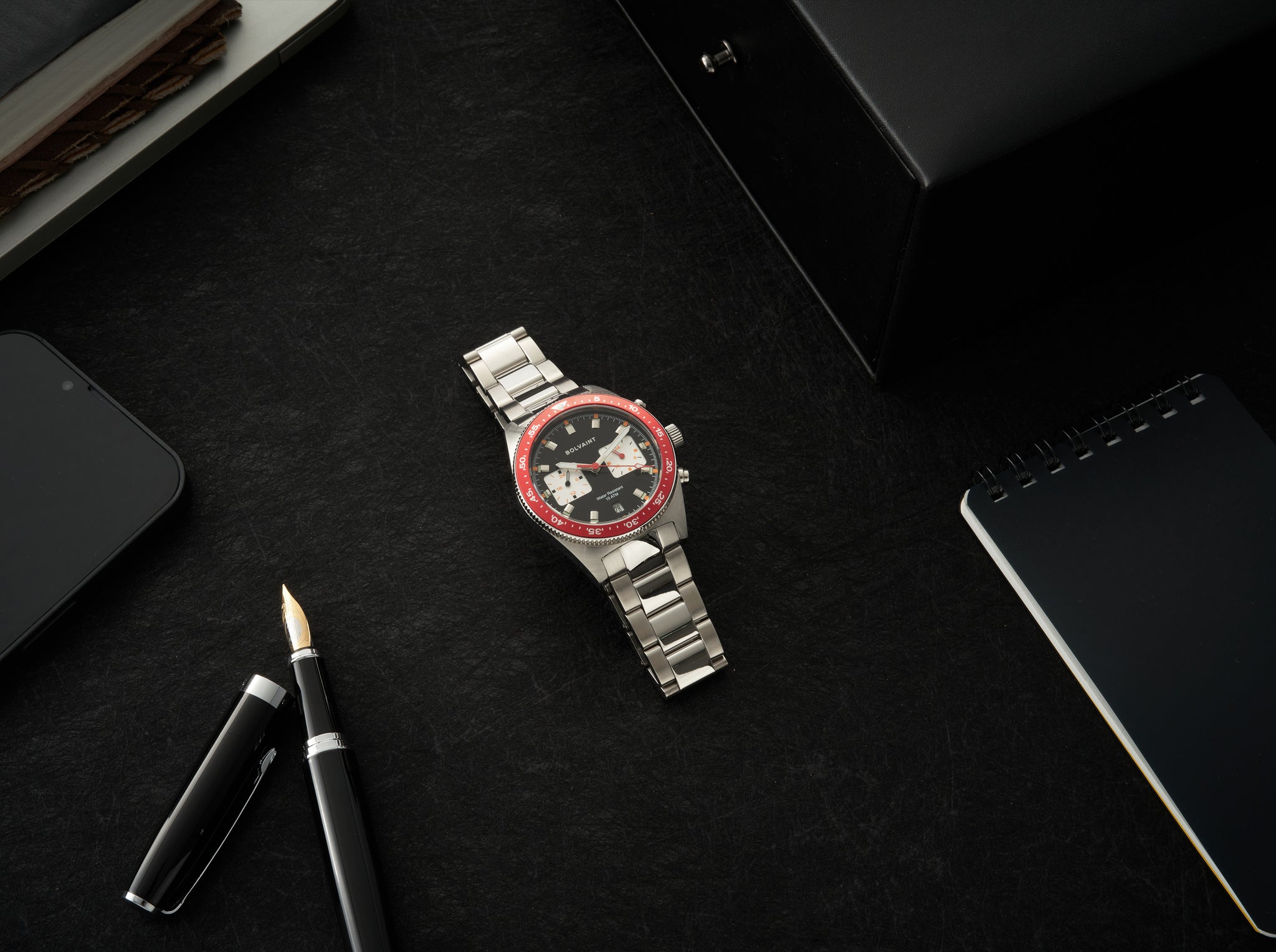 The Bolvaint Balmat Noir in Red