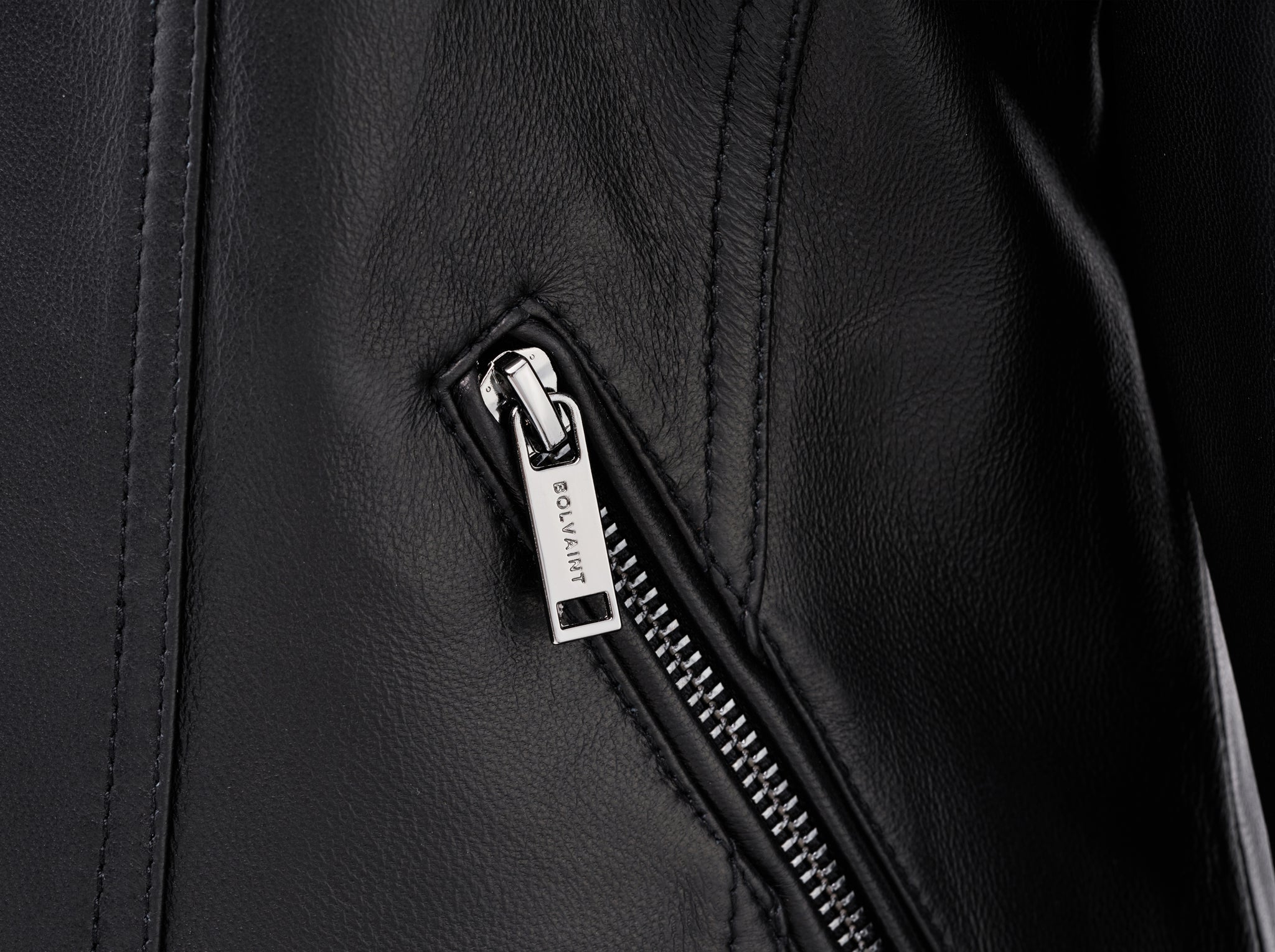 Amélie Lambskin Moto Jacket - Women's