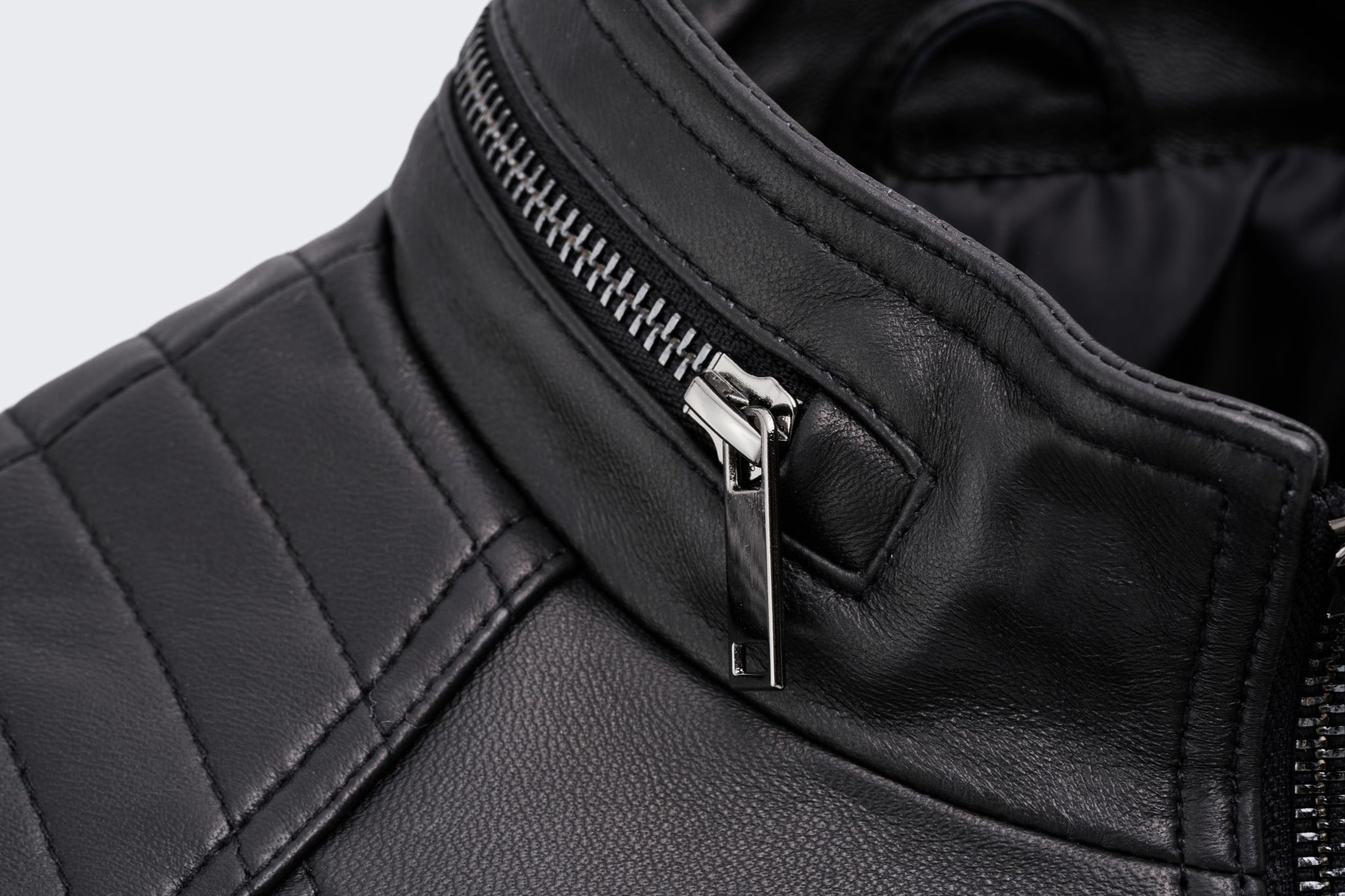 Amélie Lambskin Moto Jacket - Women's