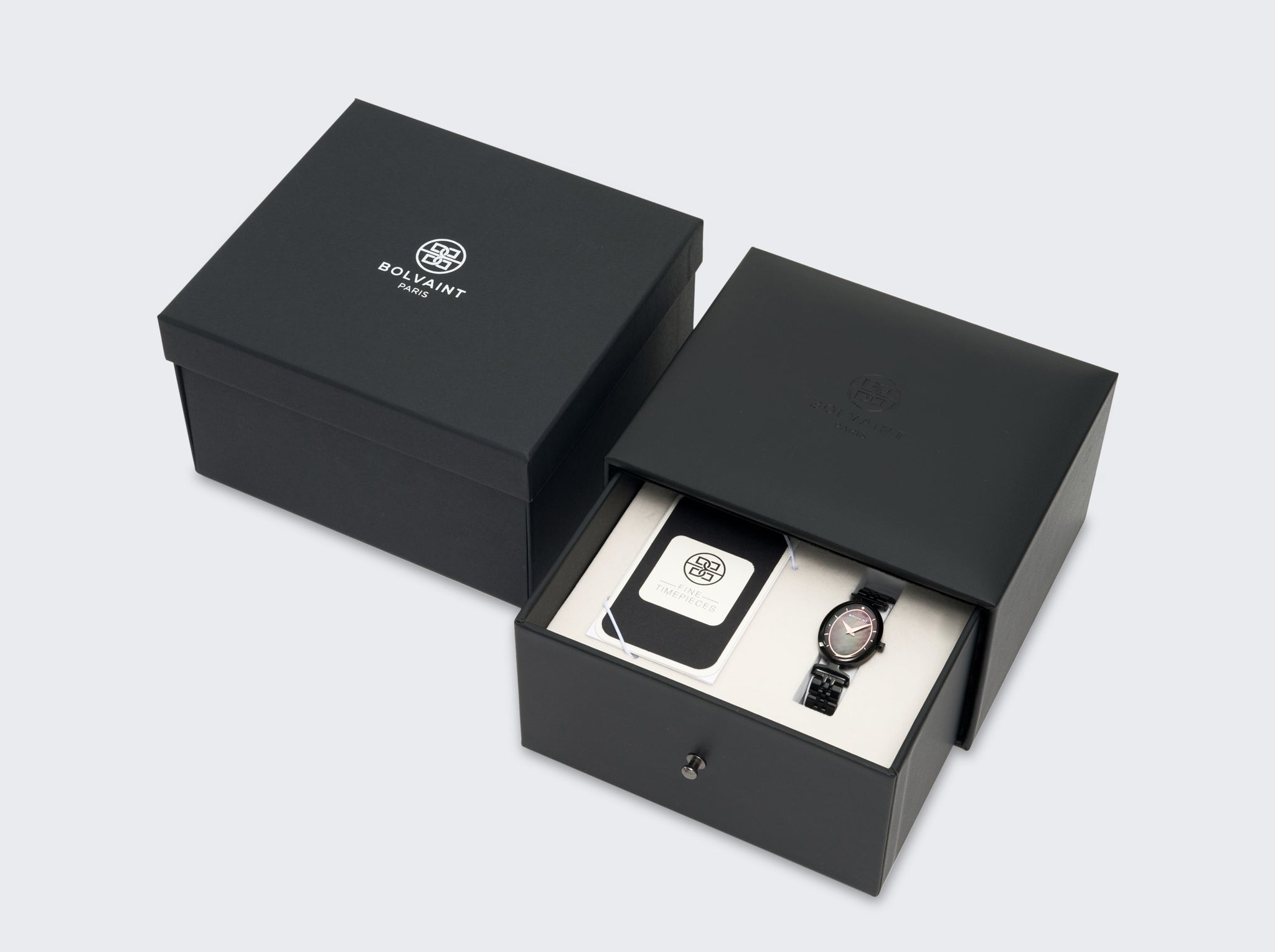 The Bolvaint Lumina Ladies' Watch - Basalt Black