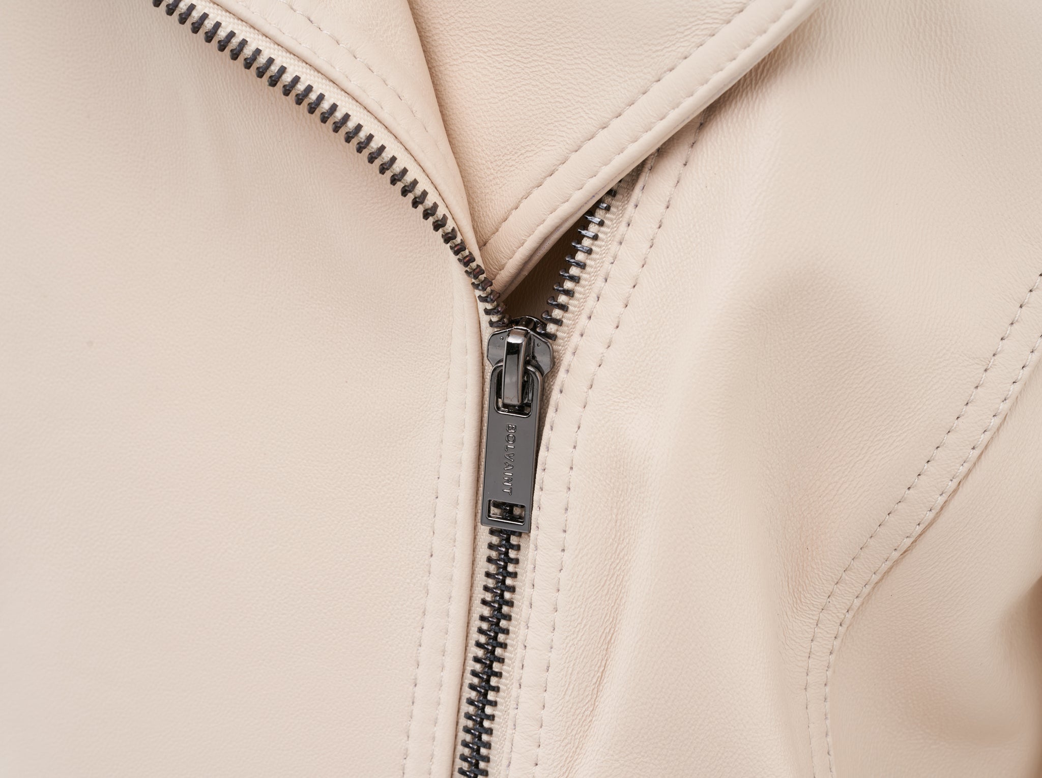 Camile Lambskin Moto Jacket - Women's