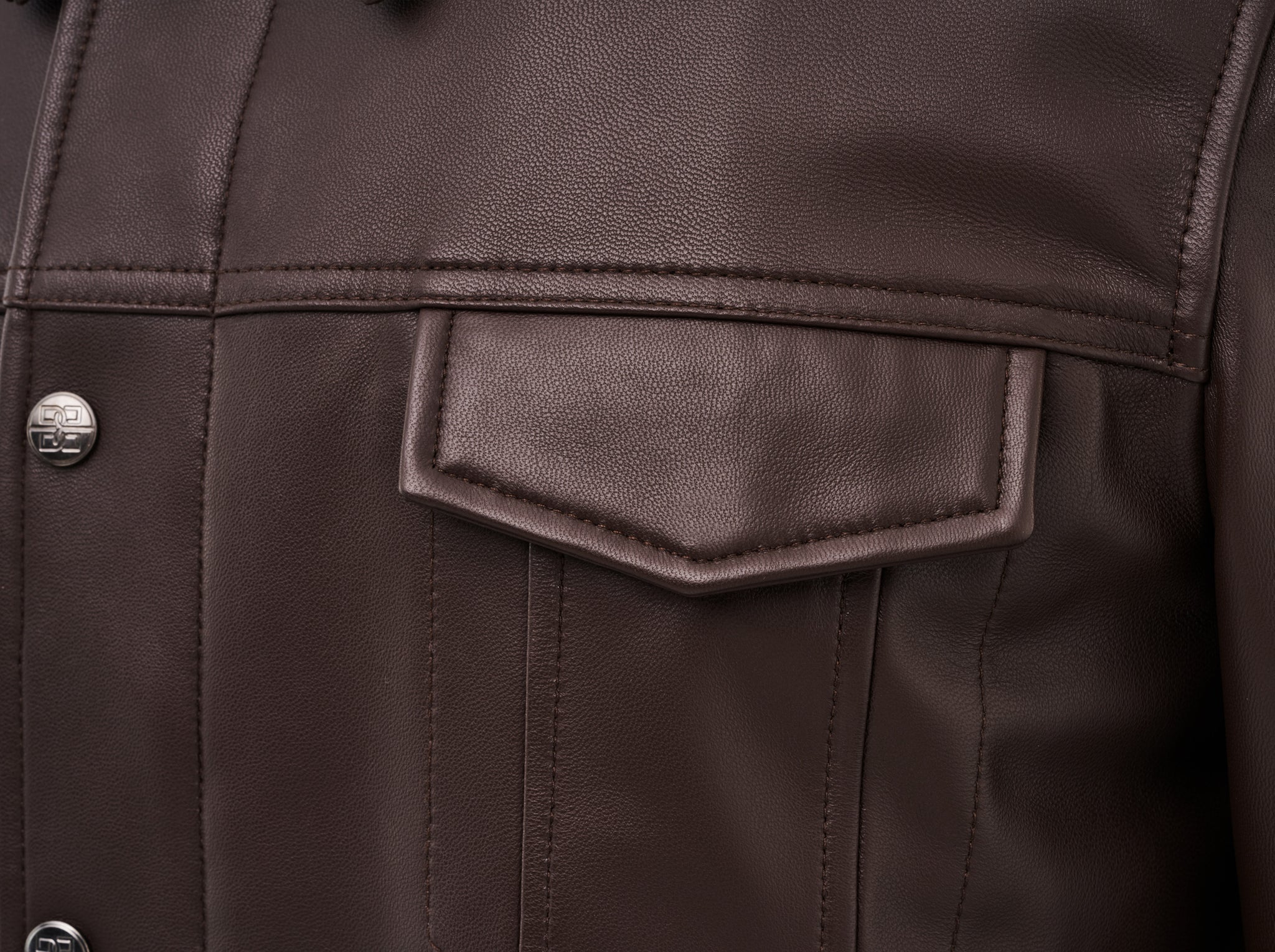 Damien Lambskin Moto Jacket - Men's
