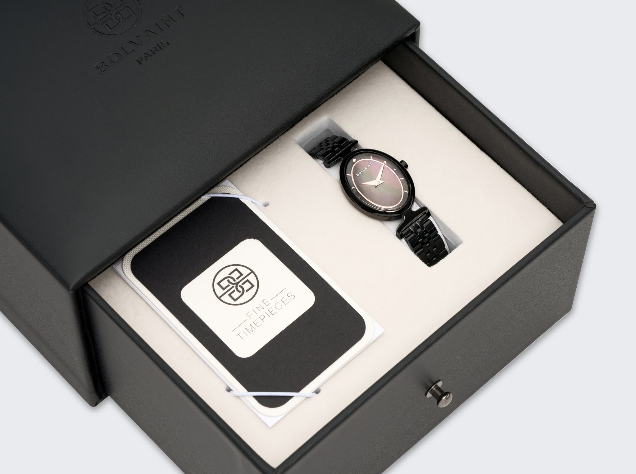 The Bolvaint Lumina Ladies' Watch - Basalt Black