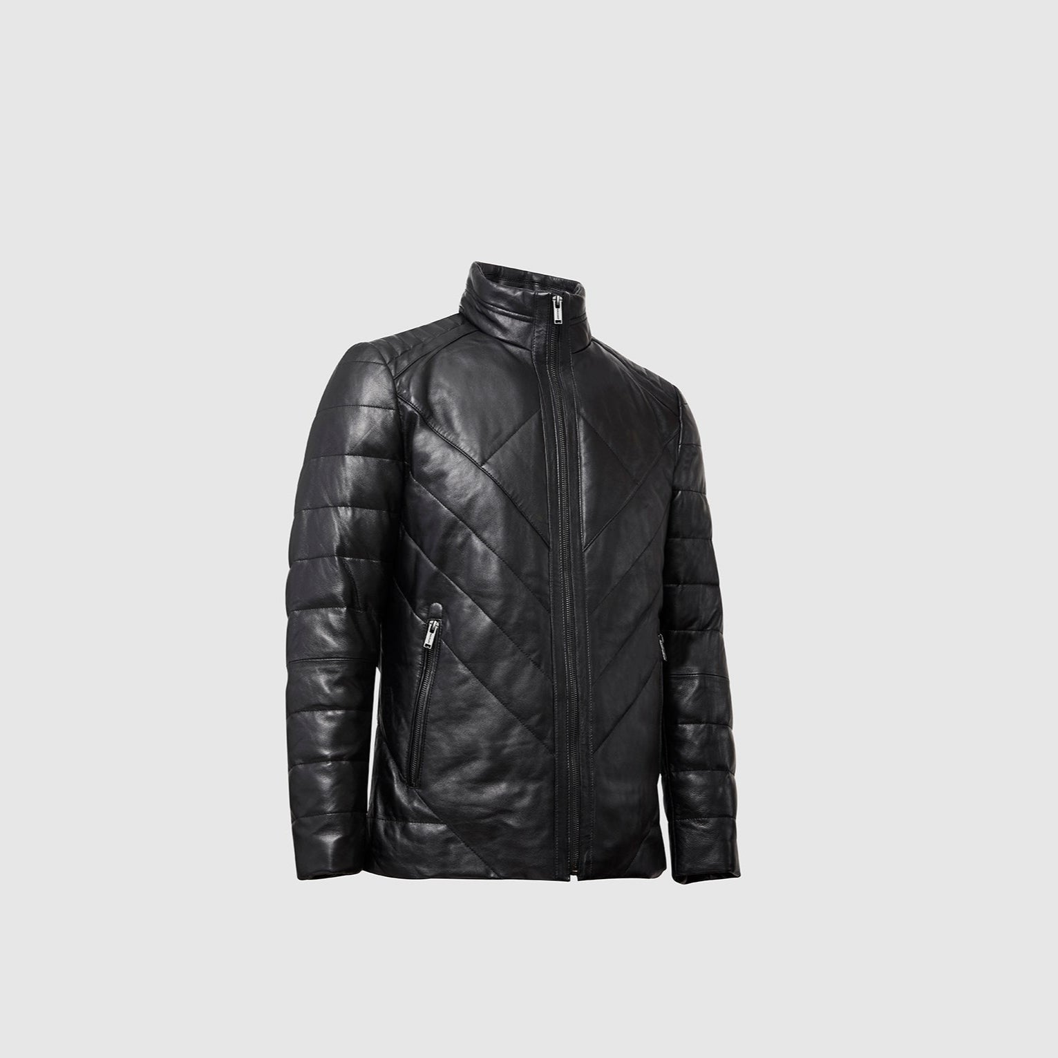 Fabien Lambskin Moto Jacket – Men’s
