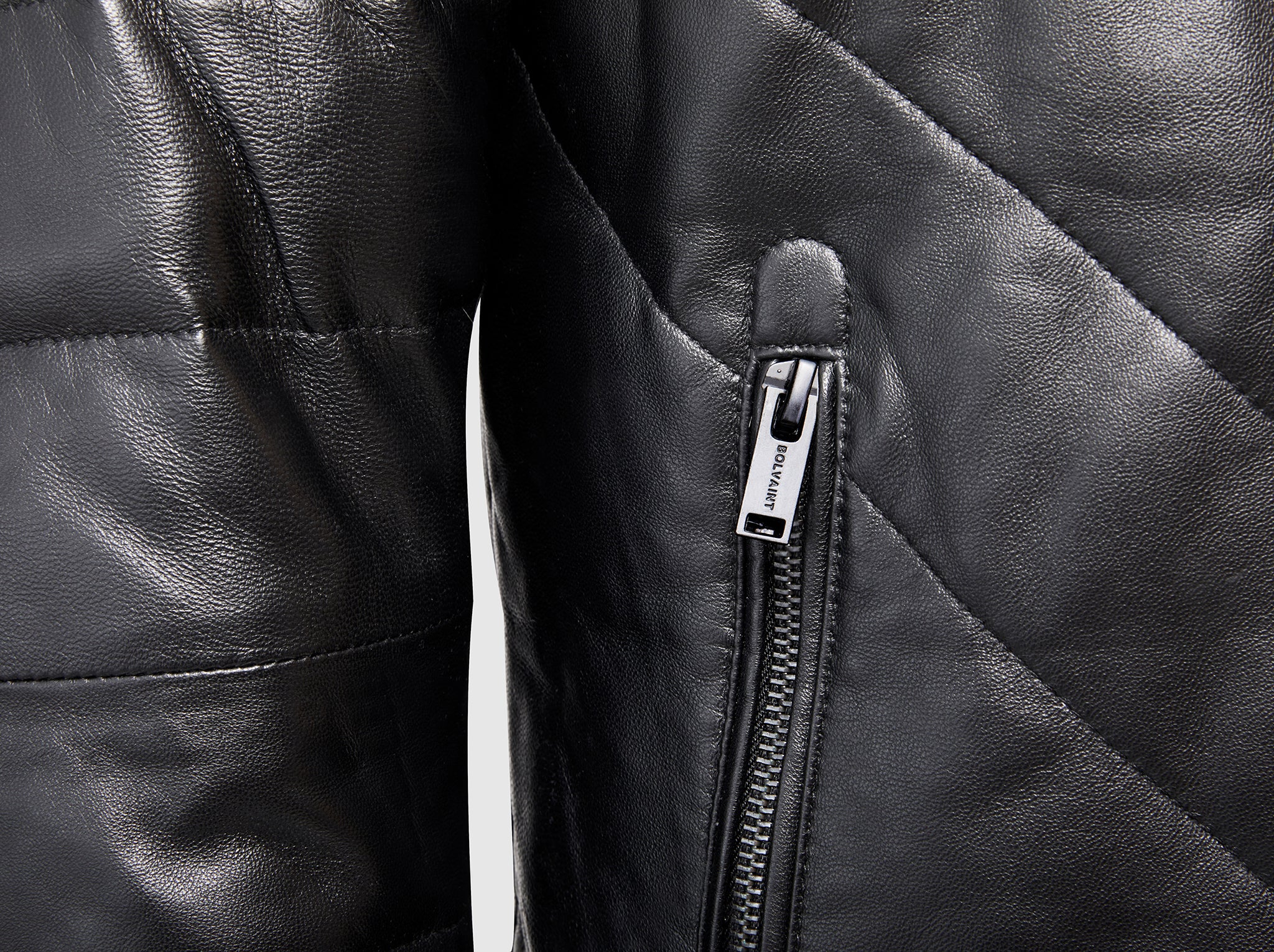 Fabien Lambskin Moto Jacket – Men’s
