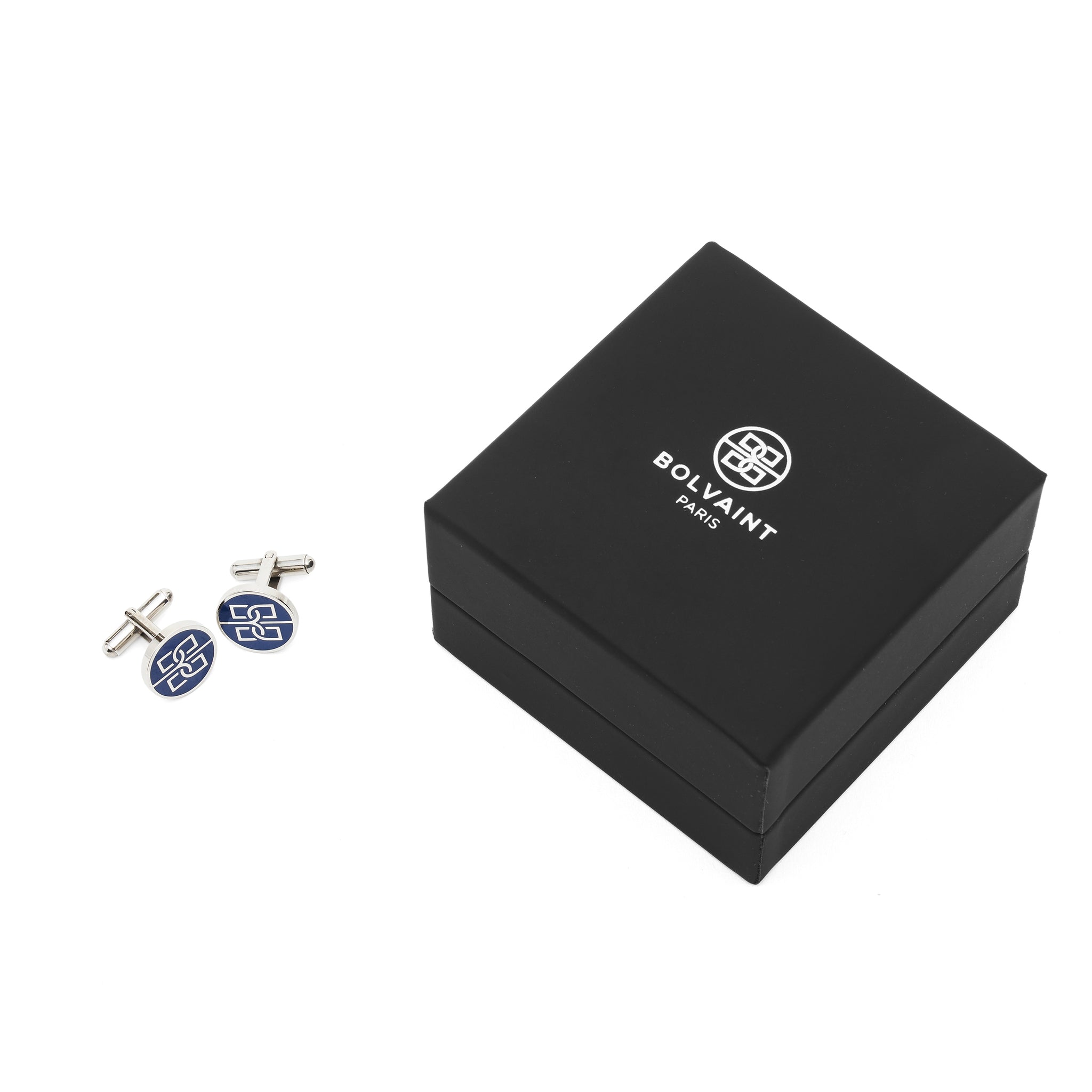 Blue Bolvaint Cufflink