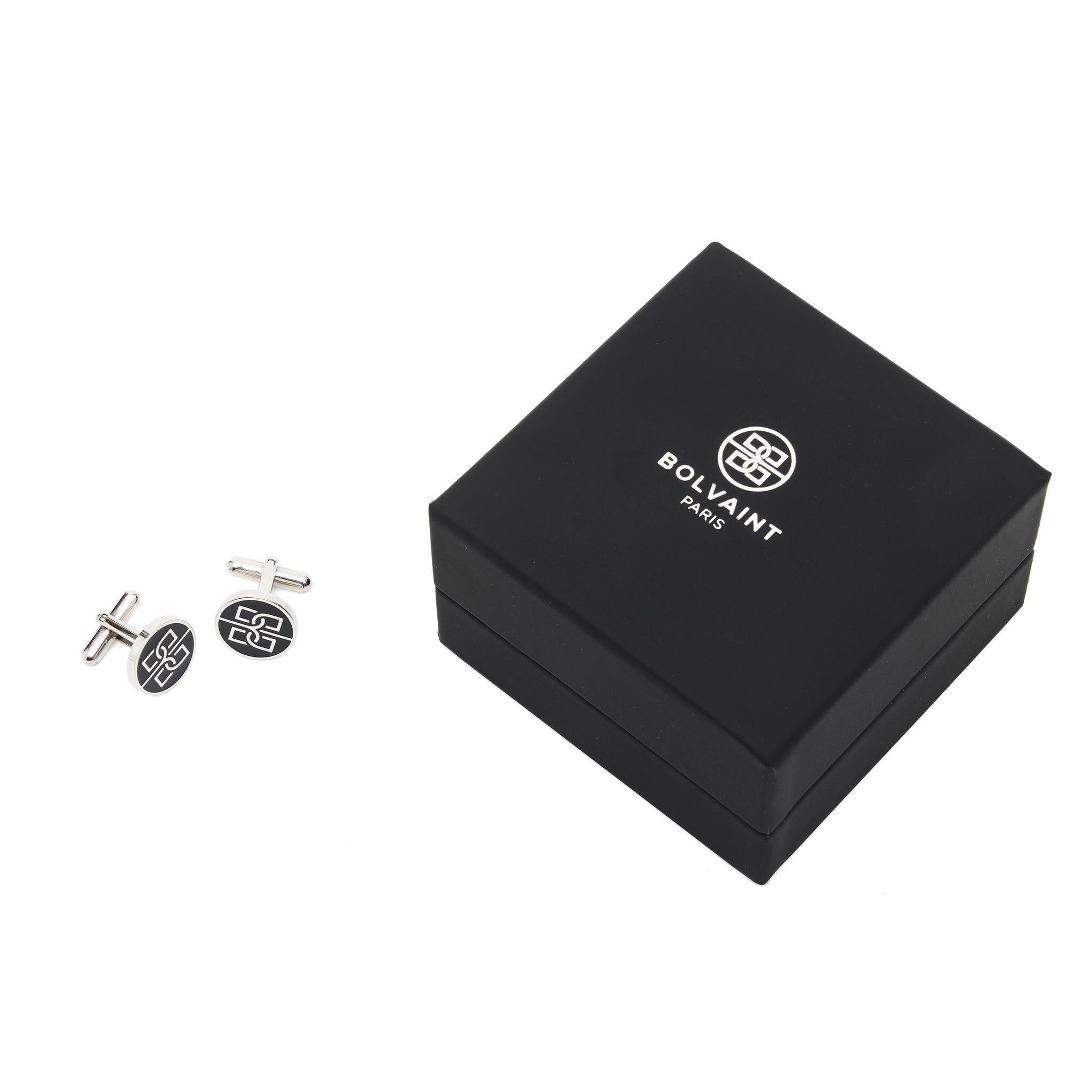 Bolvaint Black Cufflink