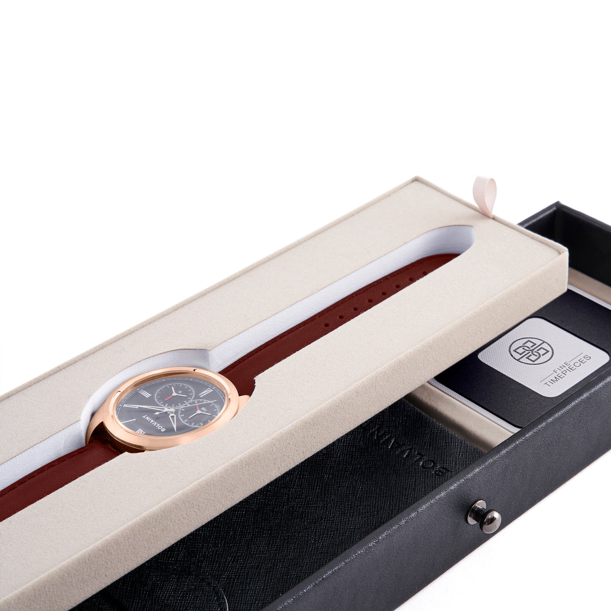 The Aurelius Bleu in Rose Gold