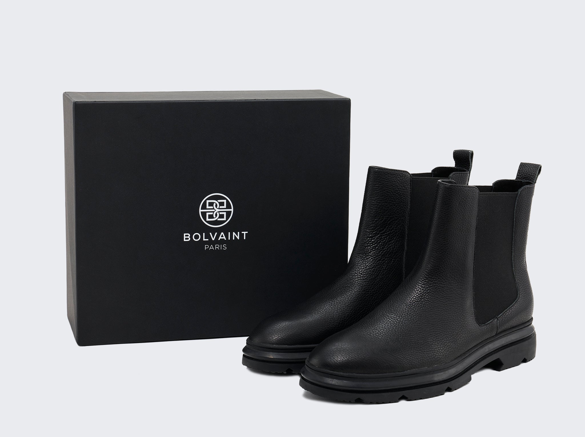 Men Chelsea Boots, Cow Leather