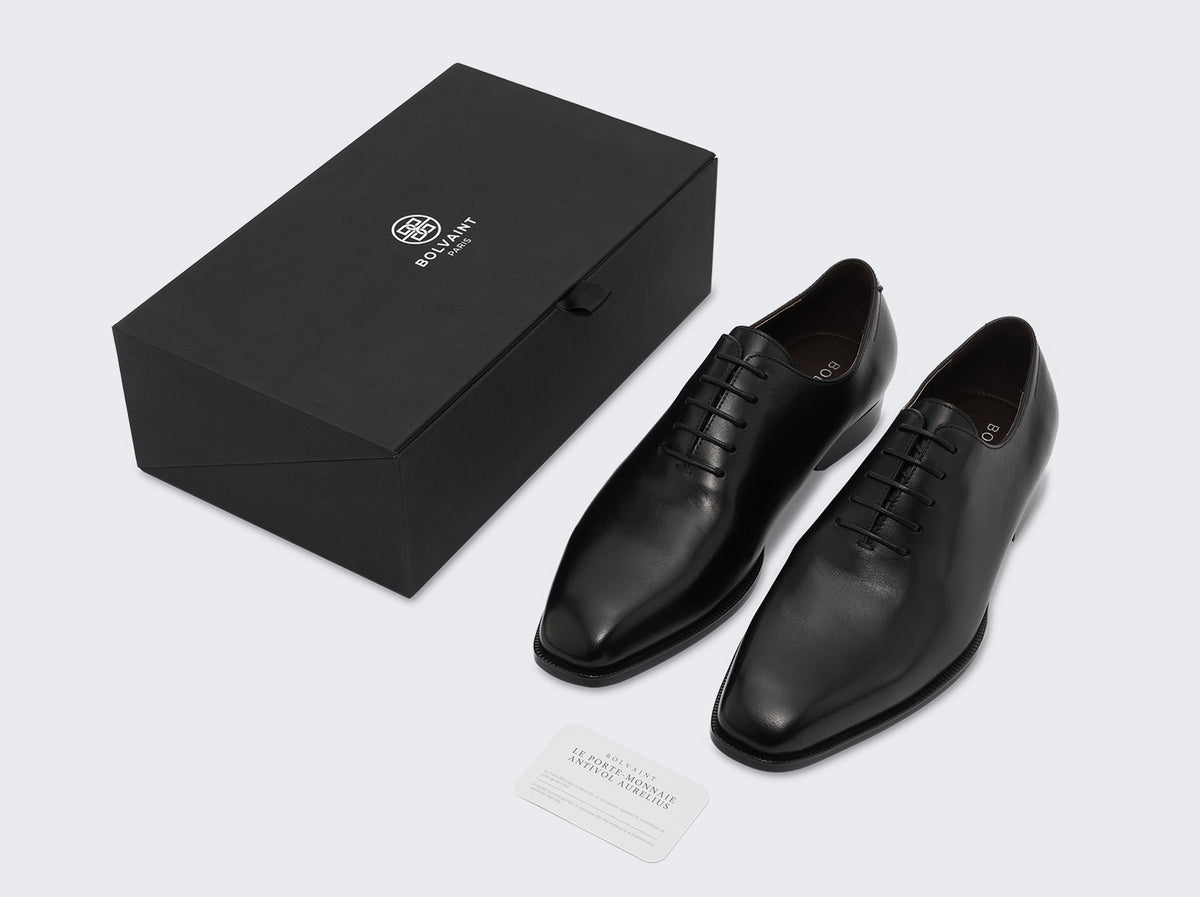 Cioni Whole Cut Leather Dress Shoes