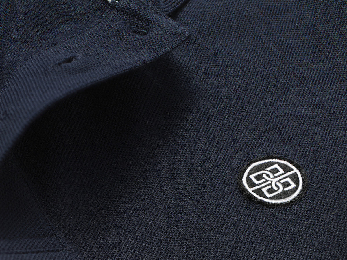 Abreu Polo Shirt in Deep Navy