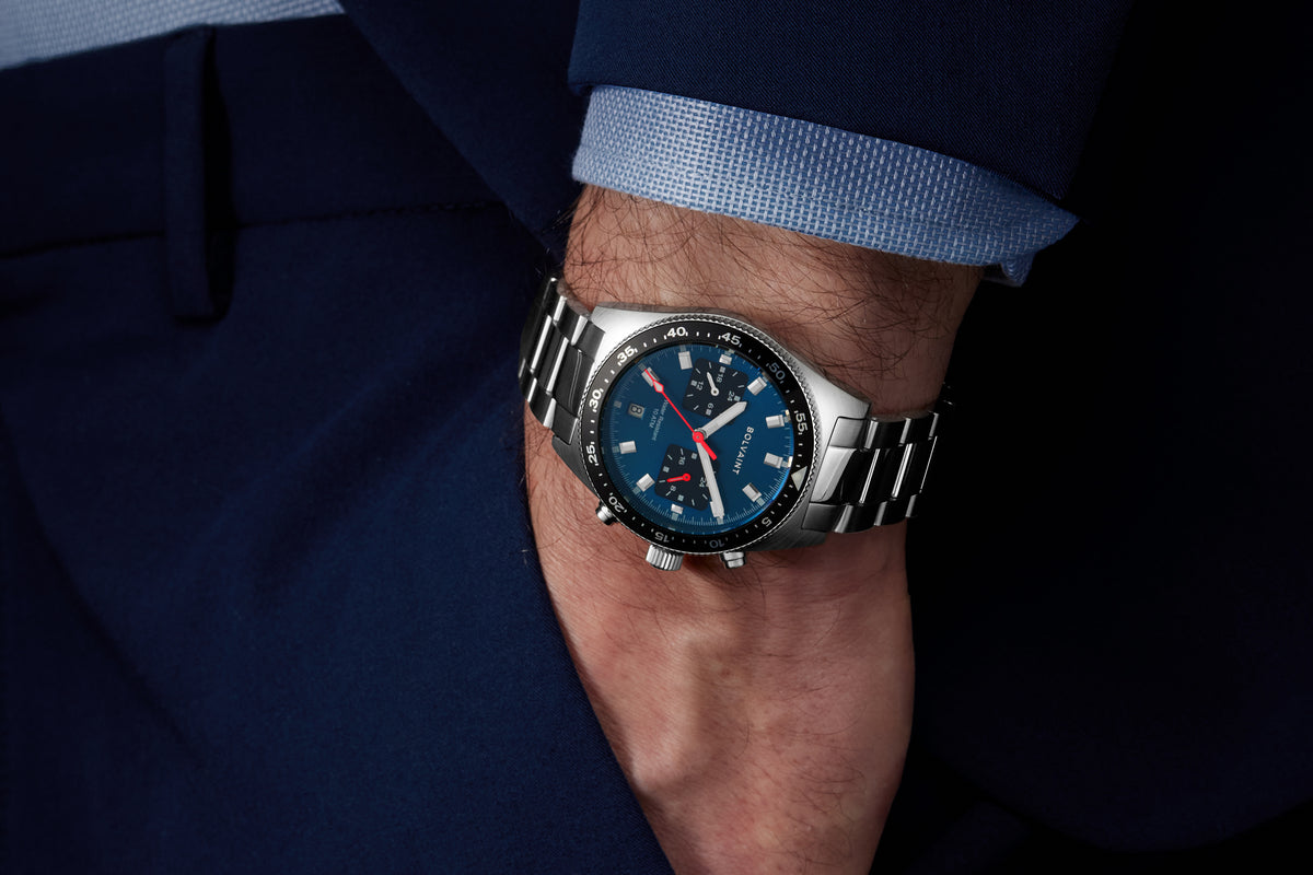 The Balmat Bleu in Black