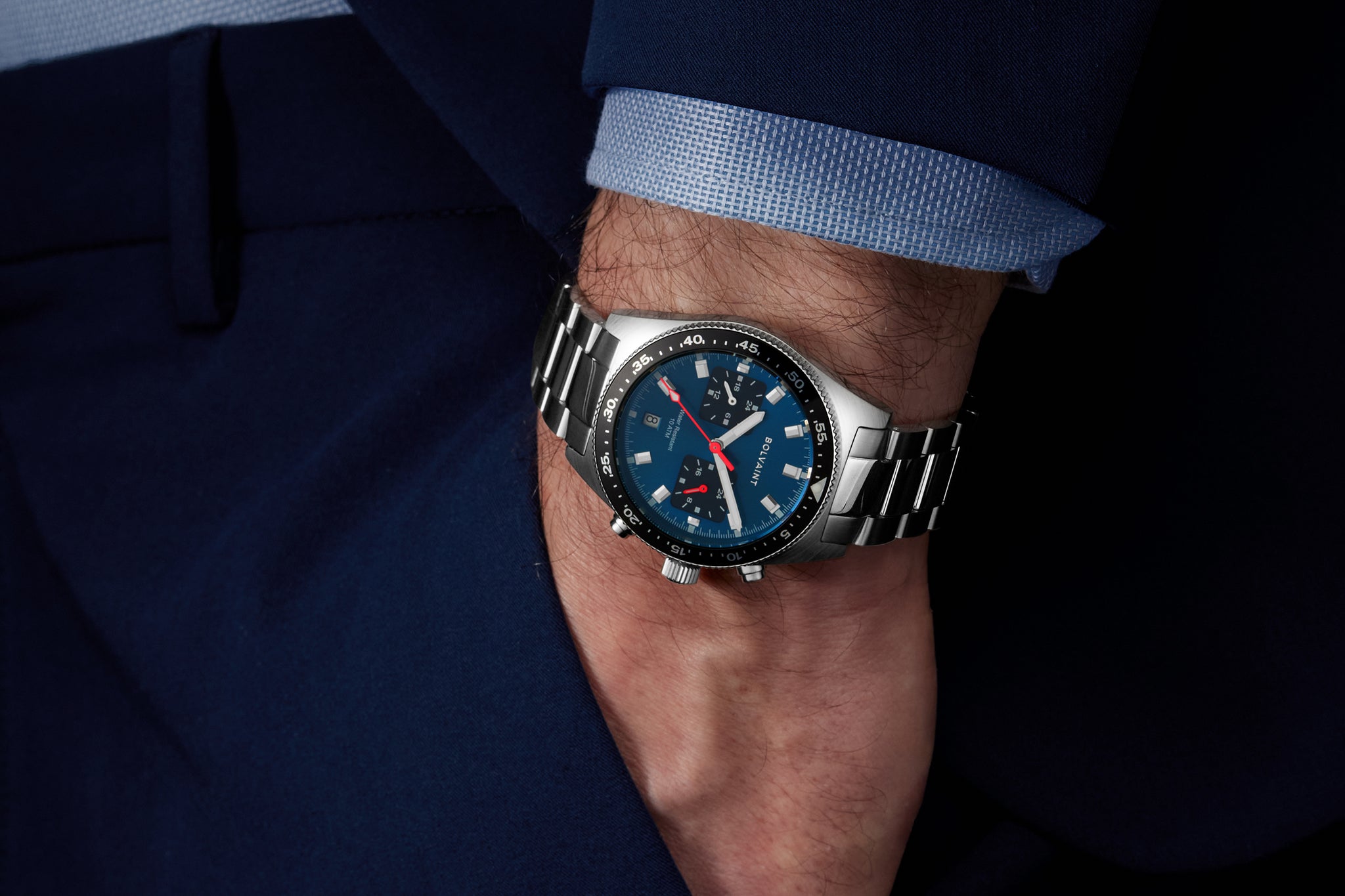 The Balmat Bleu in Black