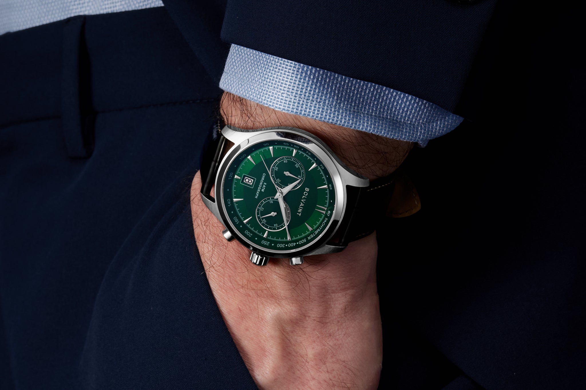 The Tempus Vert in Ash Silver