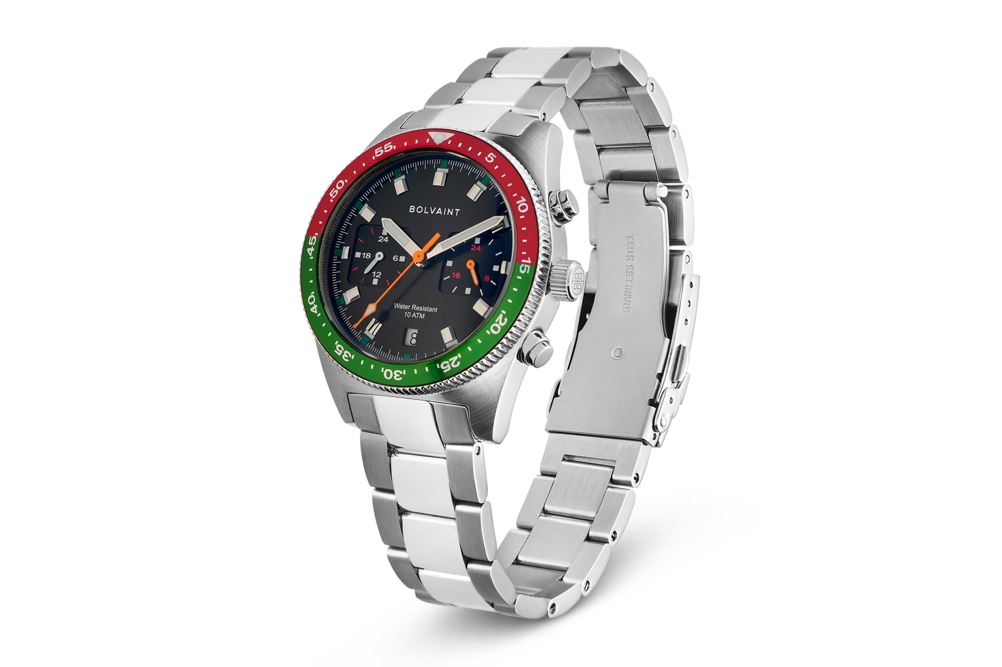 The Balmat Noir in Red and Green