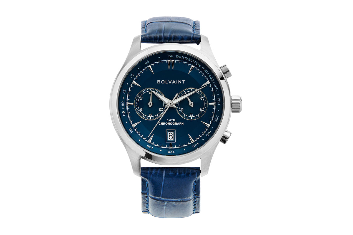 The Tempus Bleu in Ash Silver