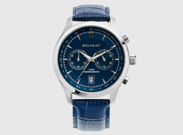 The Tempus Bleu in Ash Silver