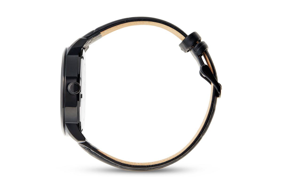 The Mallory Blanc in Onyx Black