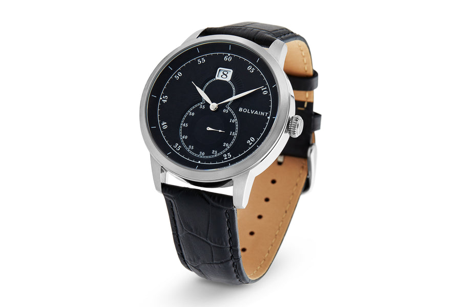 The Mallory Noir in Ash Silver