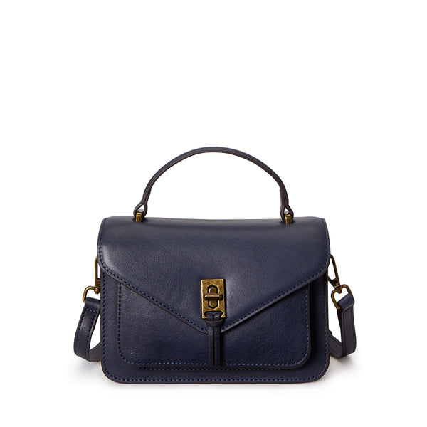 The Neuilly Shoulder Bag in Prussian Blue