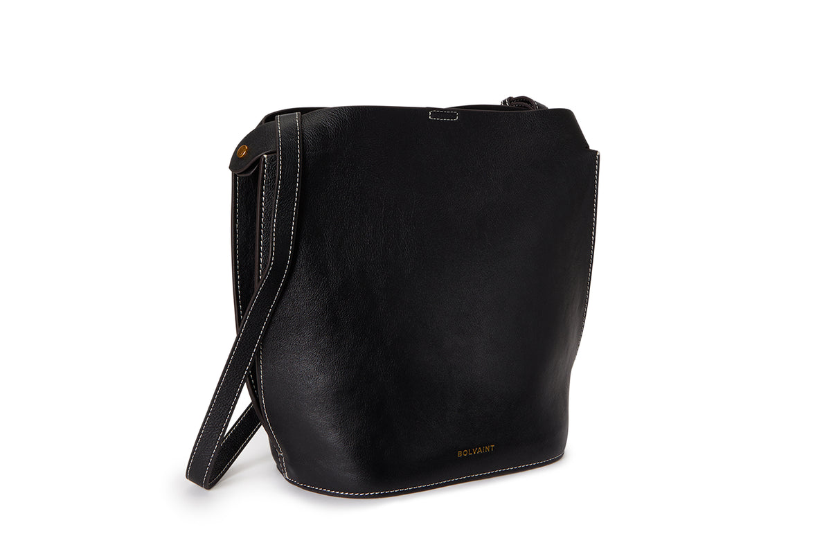 The Delphine Shoulder Bag in Black