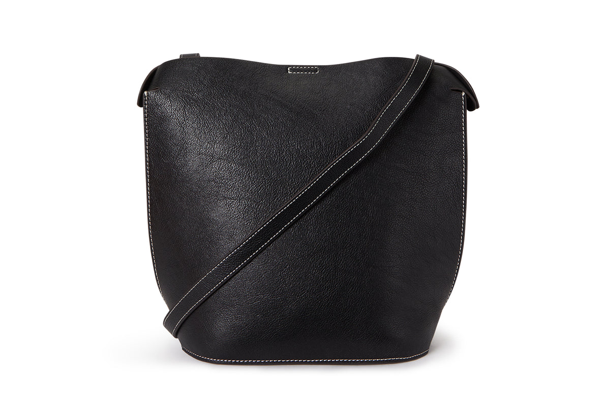 The Delphine Shoulder Bag in Black