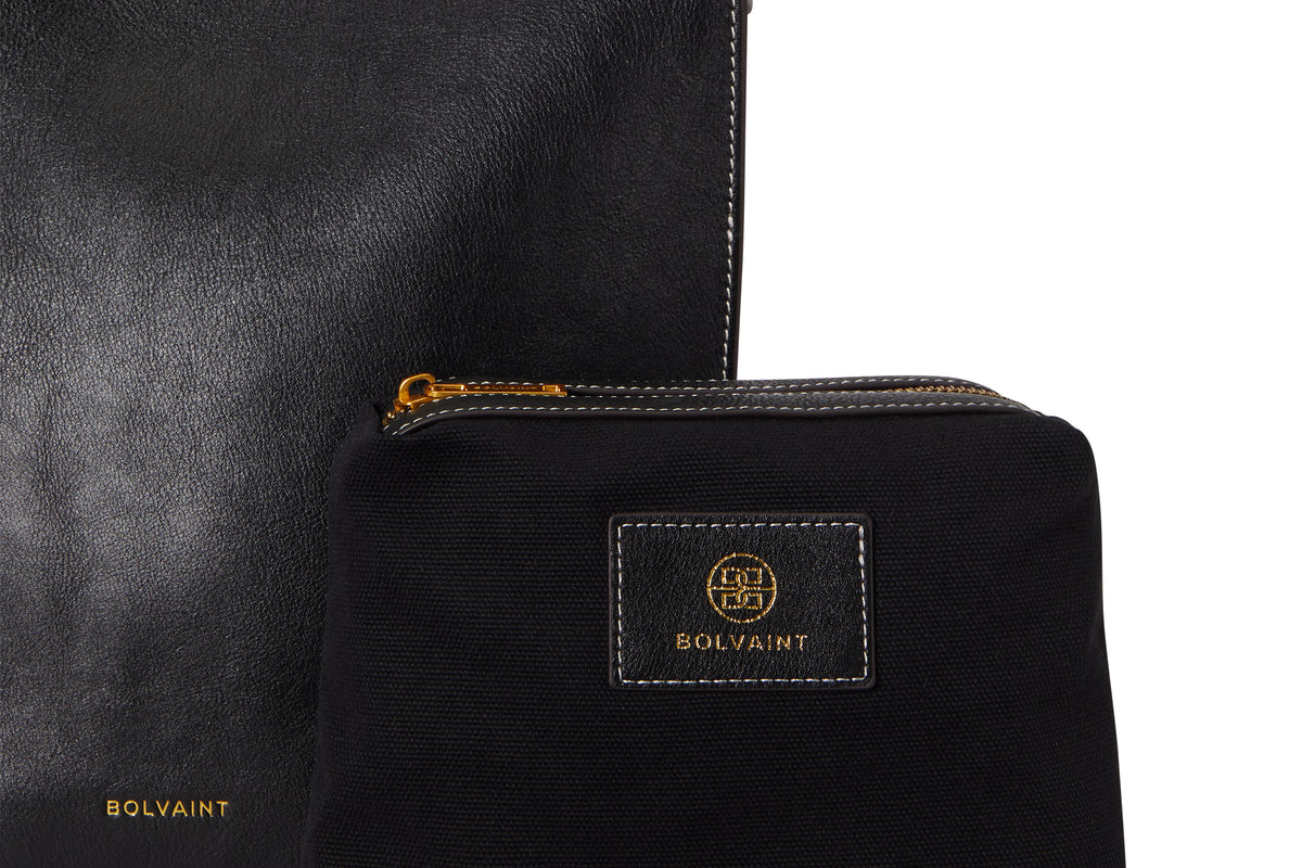 The Delphine Shoulder Bag in Black