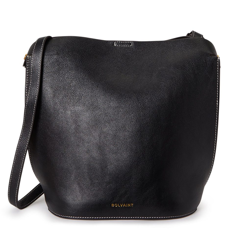 The Delphine Shoulder Bag in Black