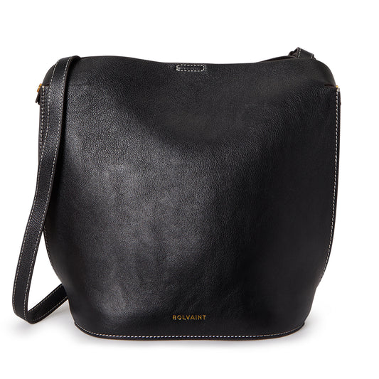 The Delphine Shoulder Bag in Black