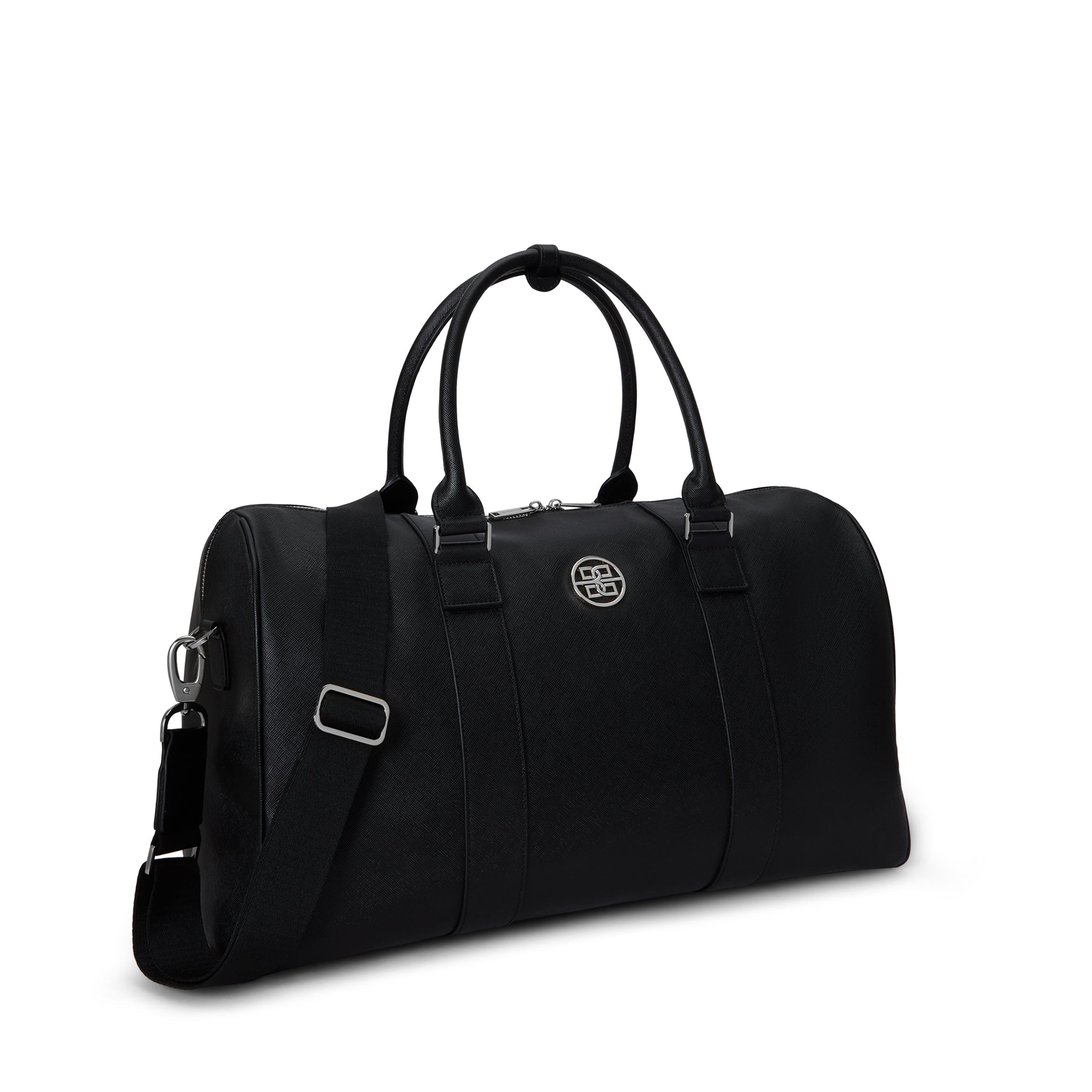 Deauville Weekender Bag in Saffiano Leather