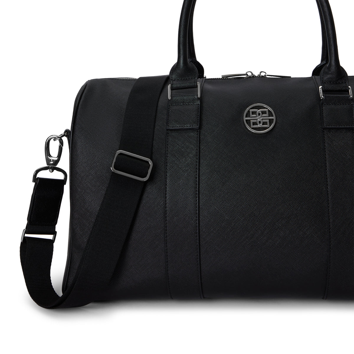 Deauville Weekender Bag in Saffiano Leather