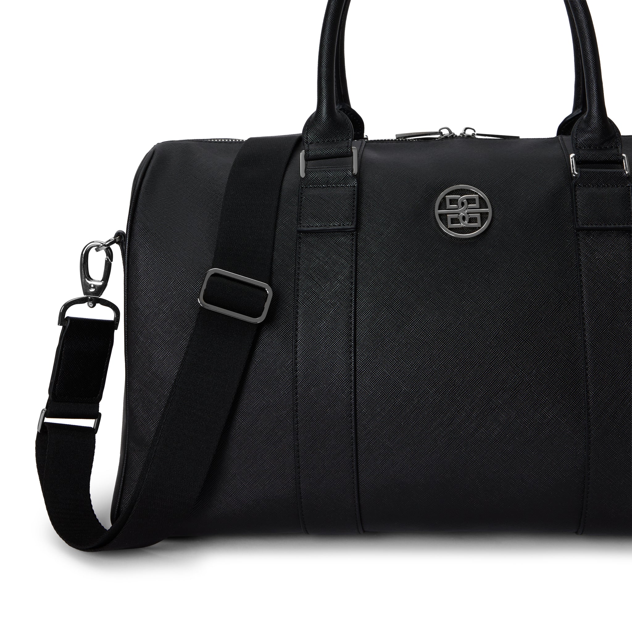 Deauville Weekender Bag in Saffiano Leather