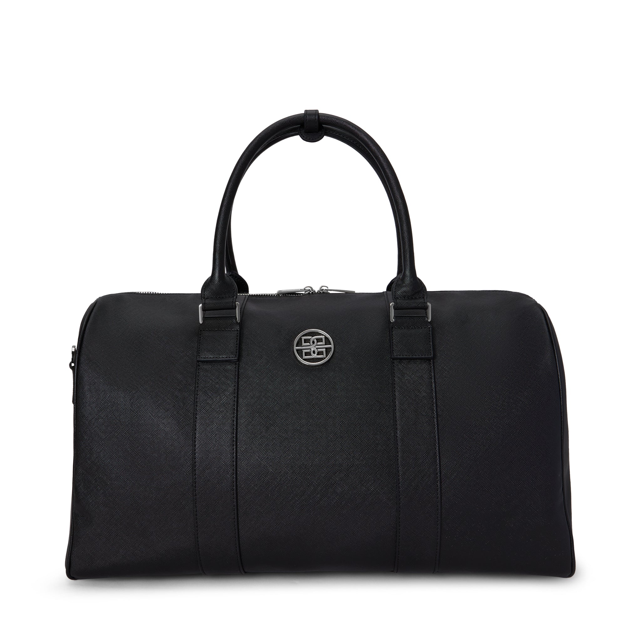 Deauville Weekender Bag in Saffiano Leather