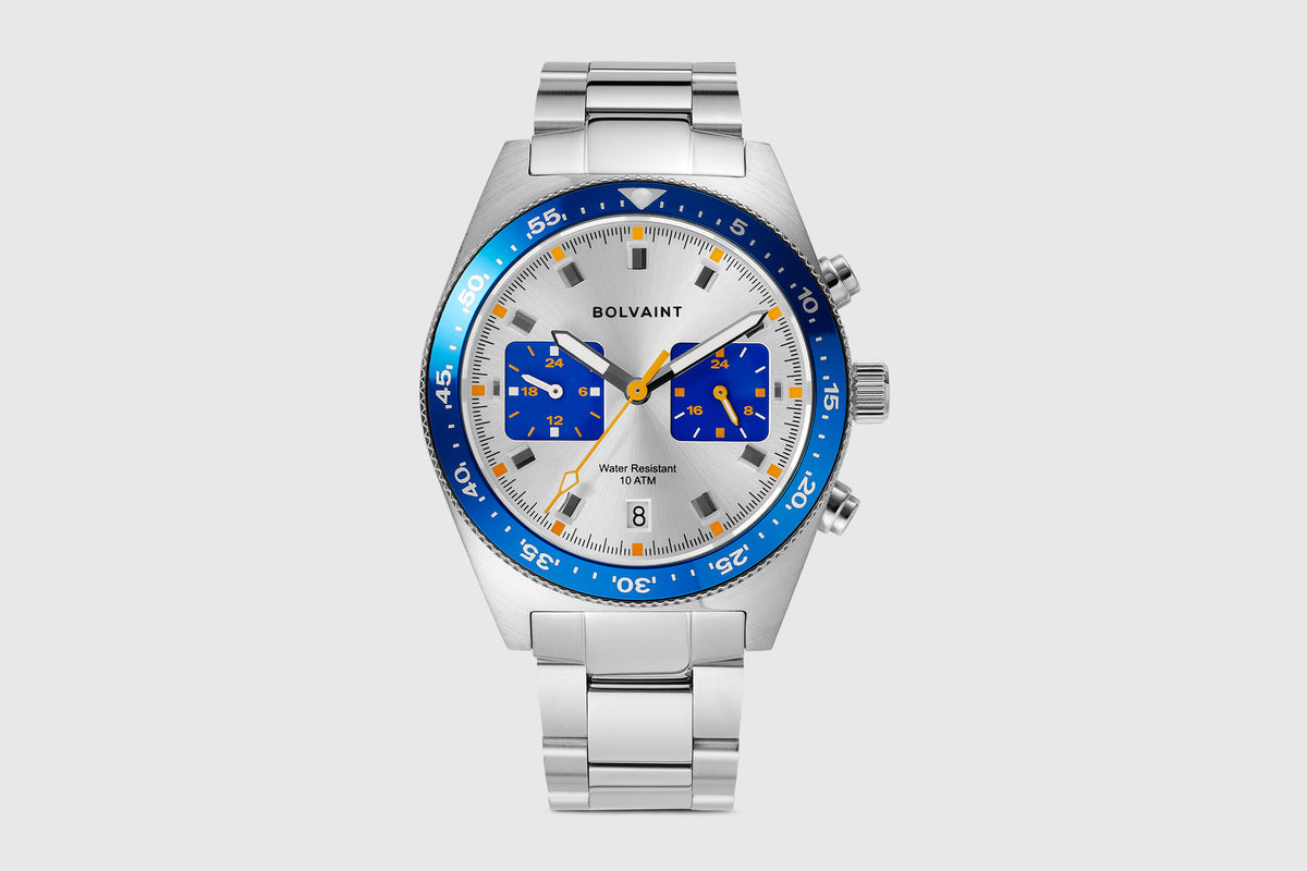 The Balmat Argent in Blue