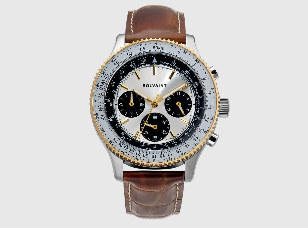 The Marquis Chronograph Blanc in White