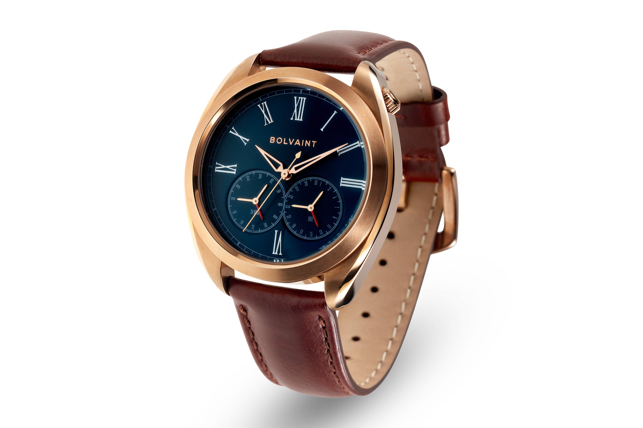 The Aurelius Bleu in Rose Gold
