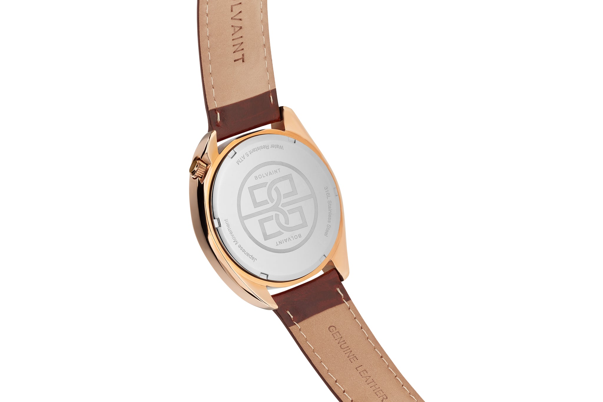 The Aurelius Bleu in Rose Gold